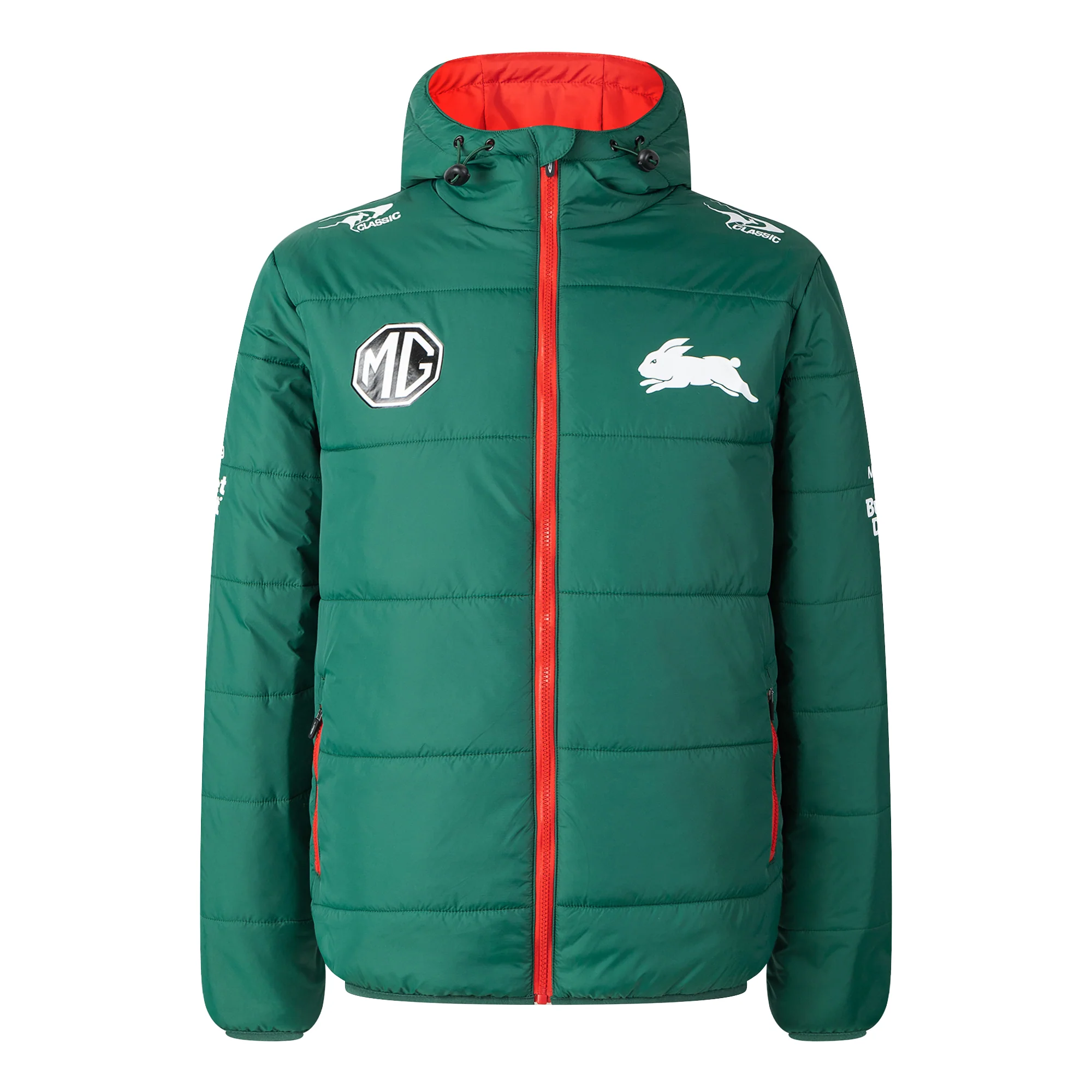South Sydney Rabbitohs Mens 2026 Puffer Jacket