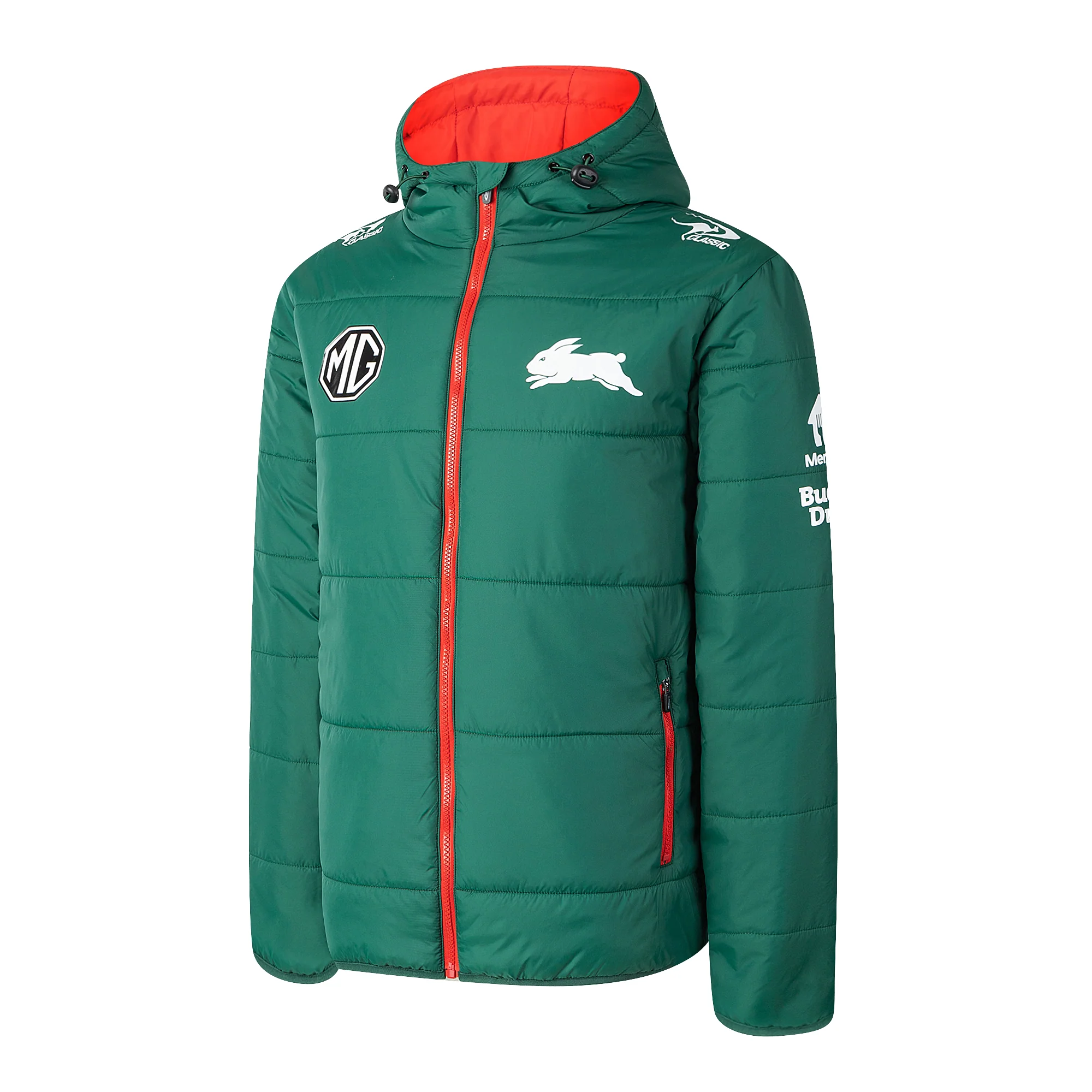 South Sydney Rabbitohs Mens 2026 Puffer Jacket - Image 2