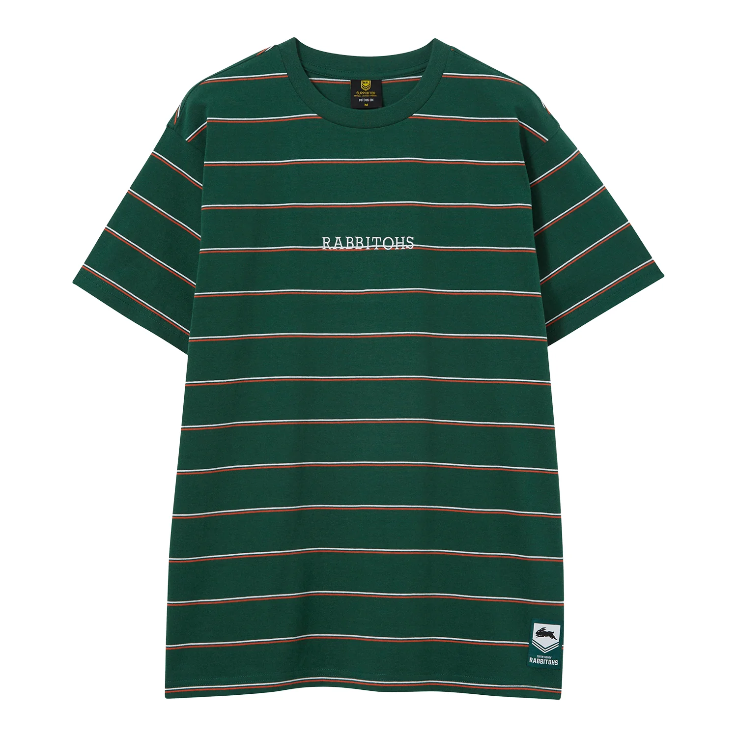 South Sydney Rabbitohs Mens Club Stripe Tee
