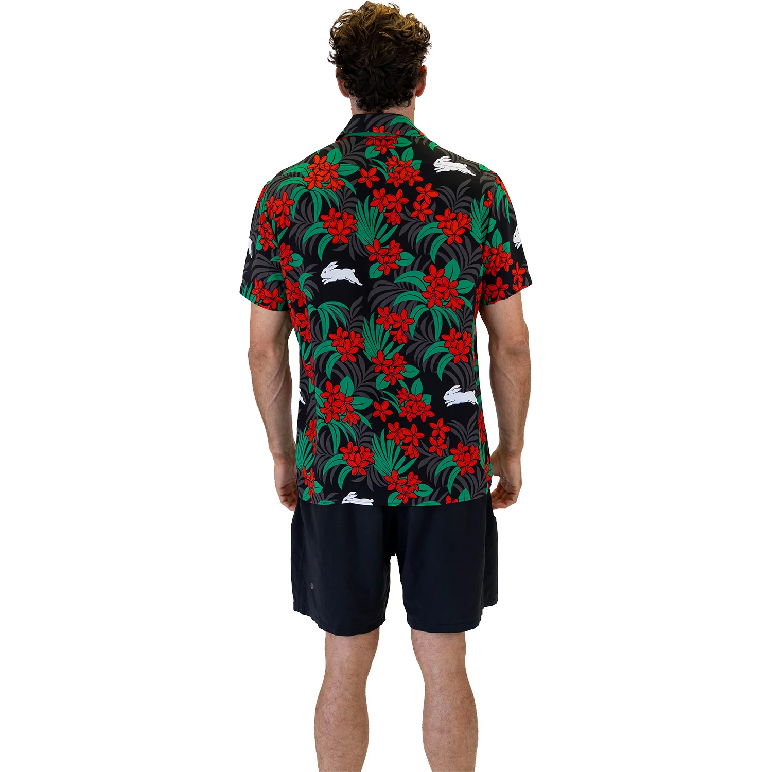 Rabbitohs Reef Hawaiian Shirts Mens - Image 2