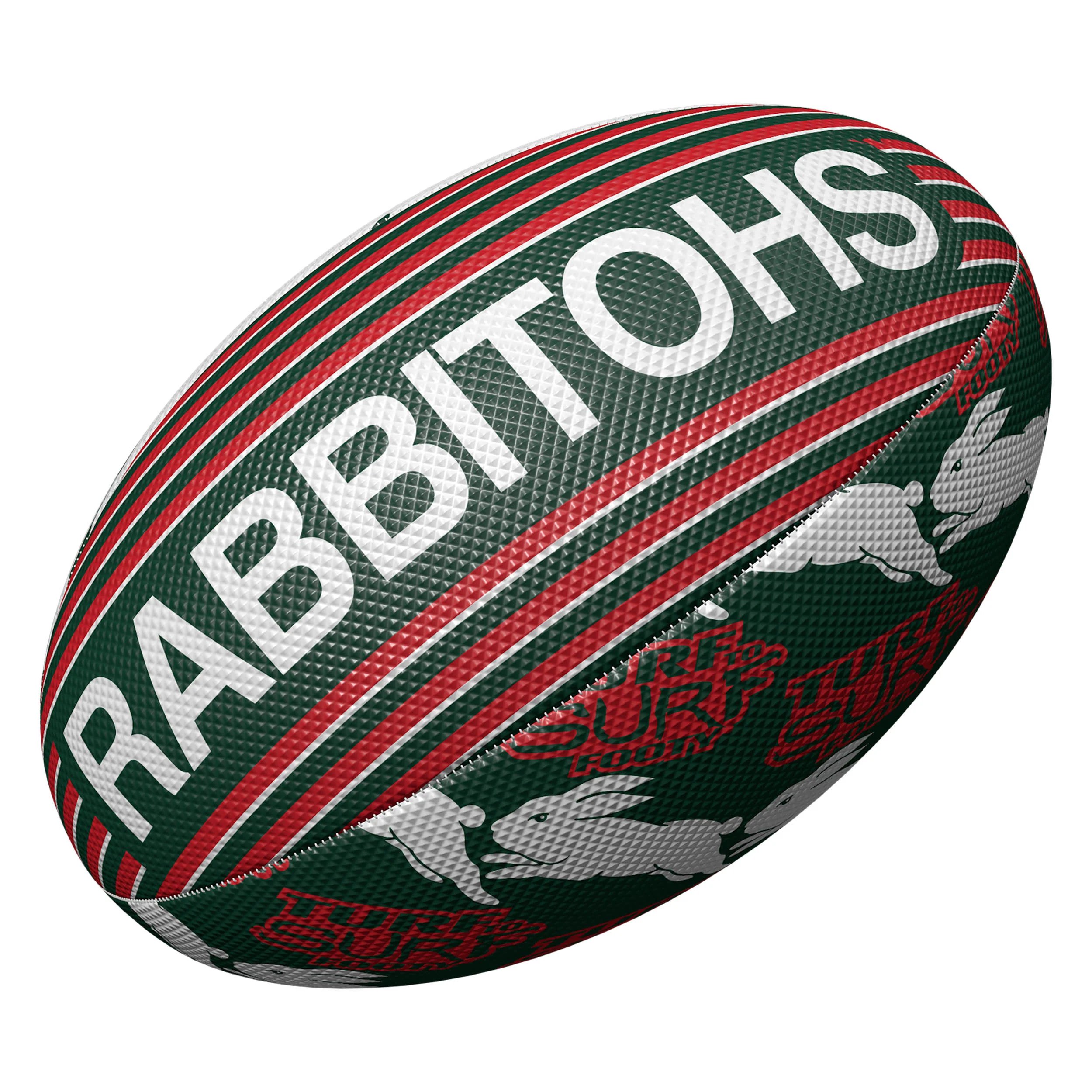 South Sydney Rabbitohs Surf To Turf Ball Size 3 - Image 2