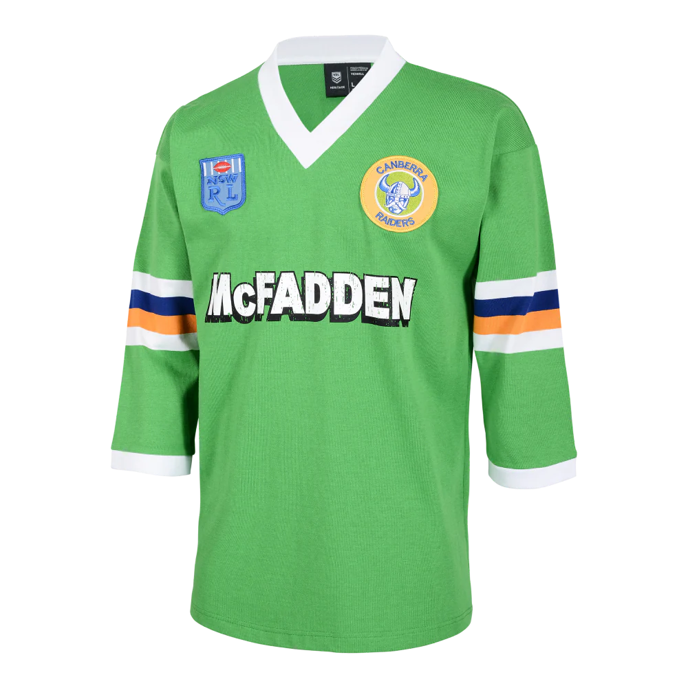 Canberra Raiders 1989 World Club Challenge Retro Jersey