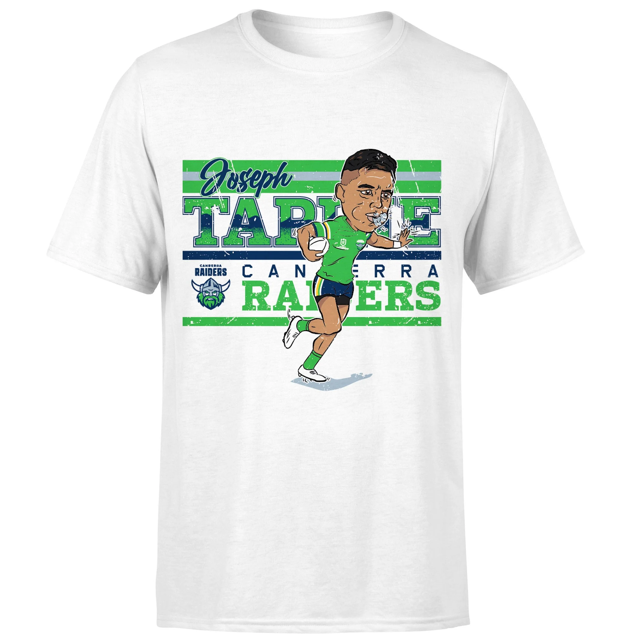 Canberra Raiders Joseph Tapine Kids Caricature Tee