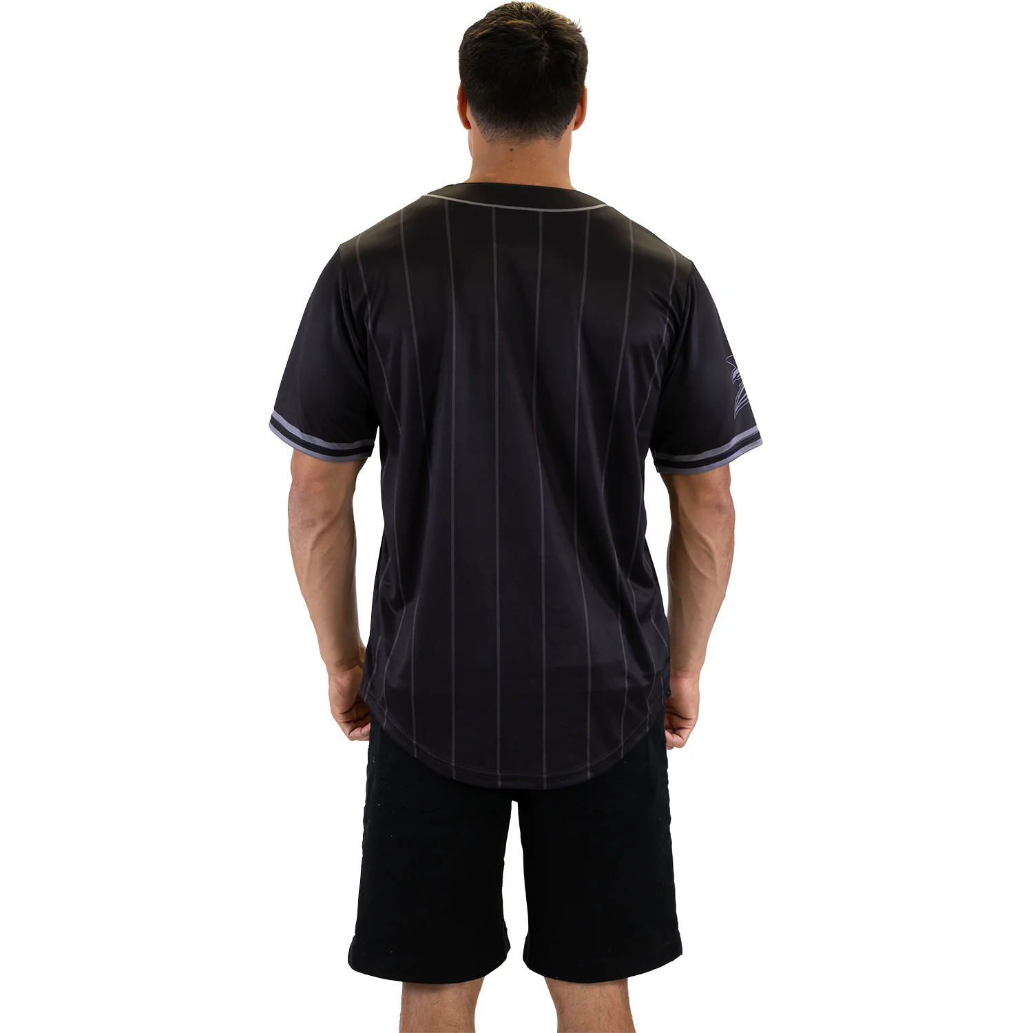 Sydney Roosters Adult Blackout Baseball Shirt - Image 4