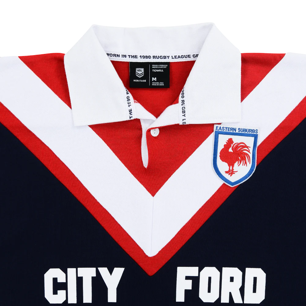 Roosters Mens 1980 Grand Final Retro Jersey - Image 3