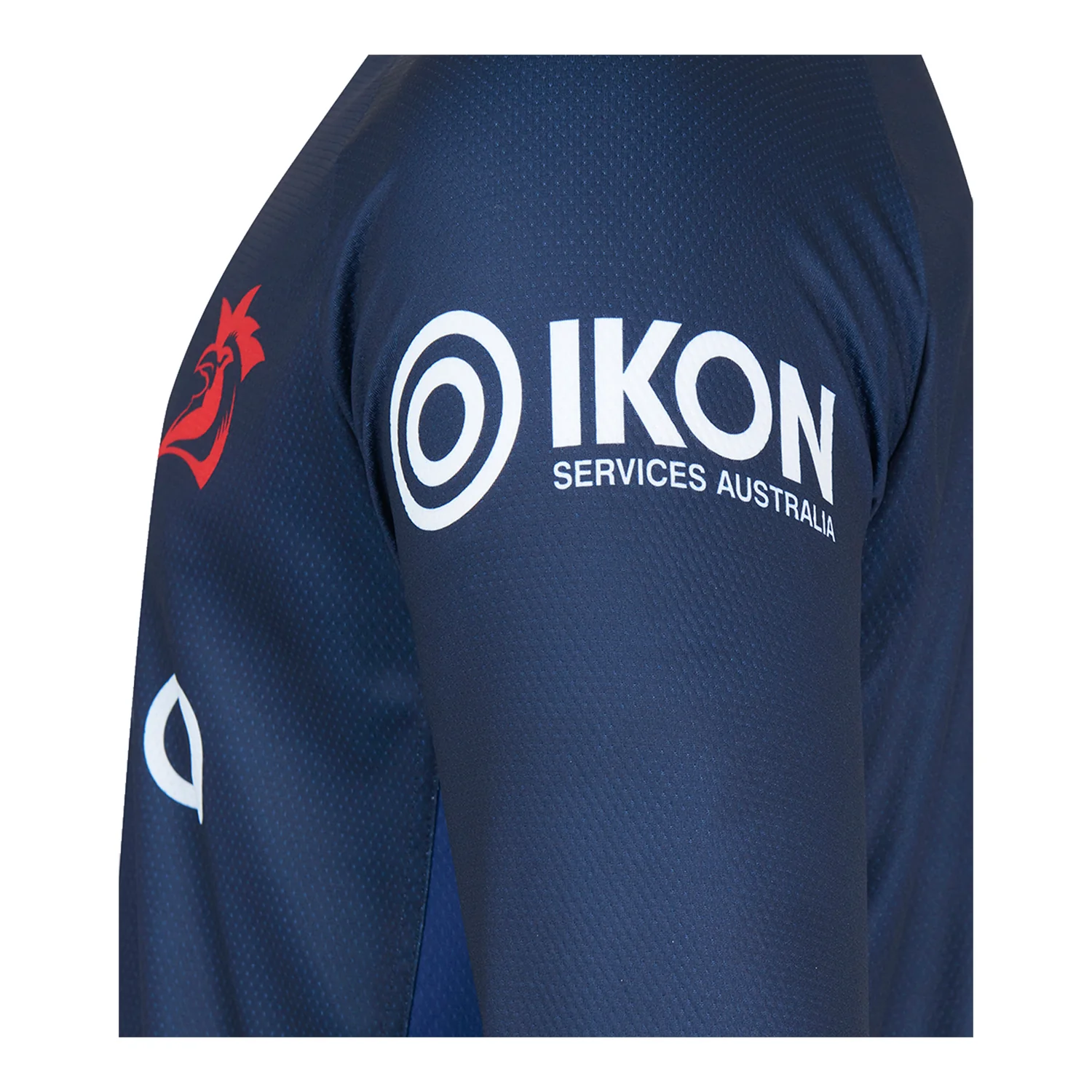Sydney Roosters 2025 Mens Pro Players LS T-Shirt - Image 4