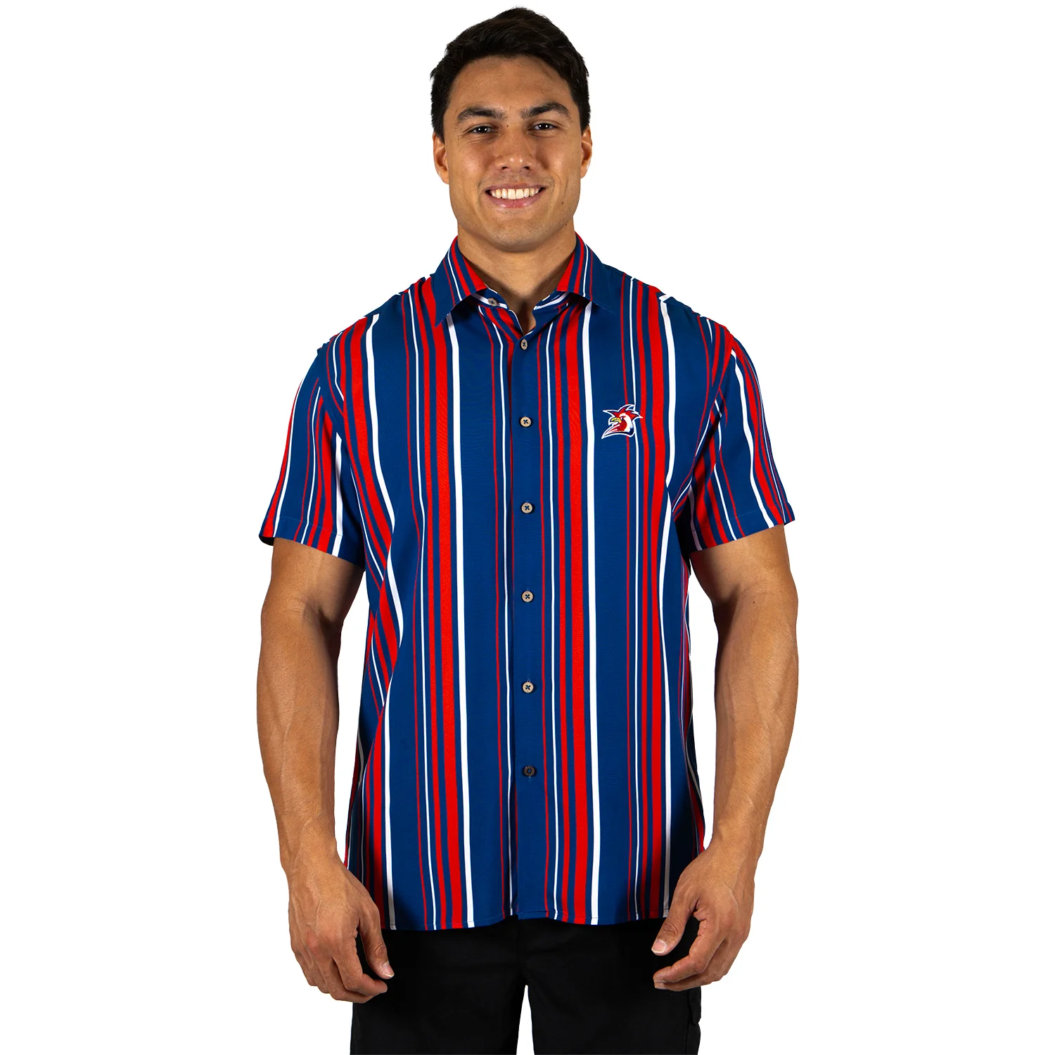 Sydney Roosters Mens Sorrento Party Shirt - Image 3