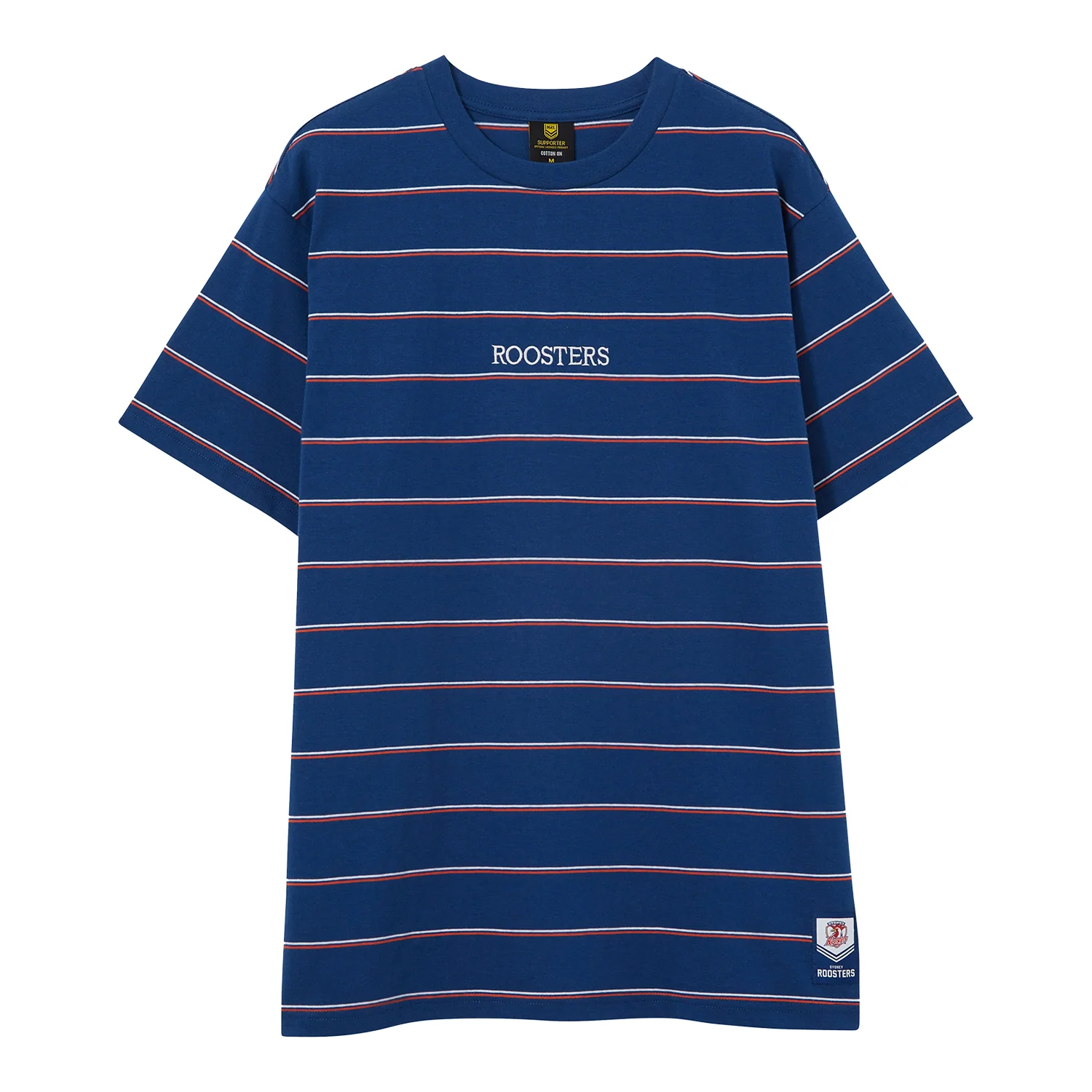 Sydney Roosters Mens Club Stripe Tee
