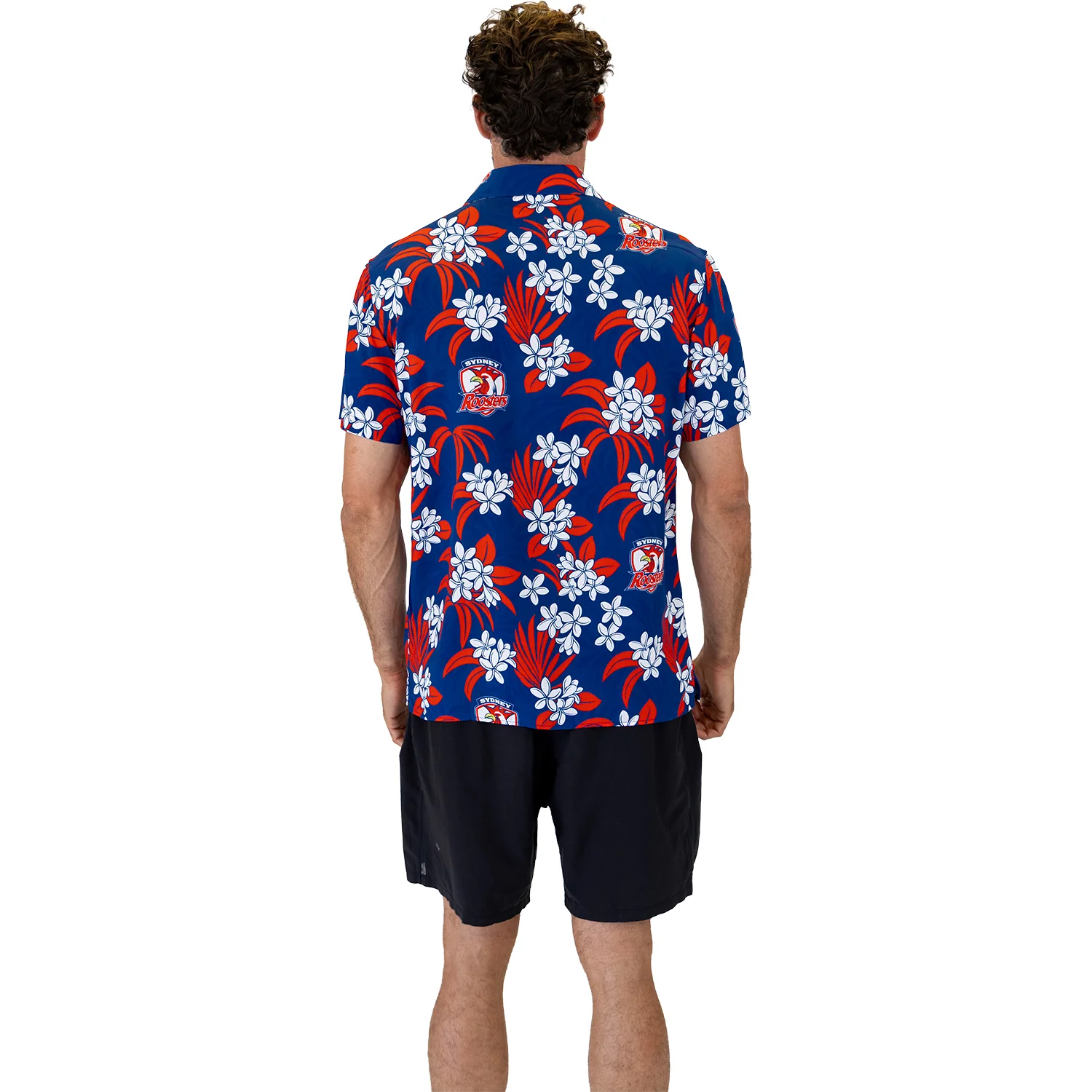 Roosters Reef Hawaiian Shirt Mens - Image 2