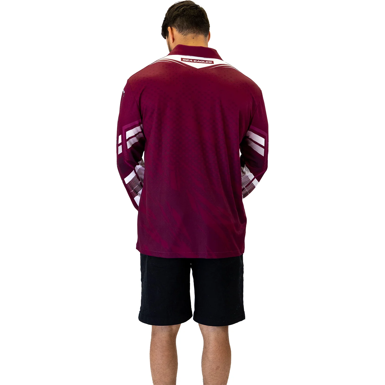 Sea Eagles Cyber Fishing Shirt Mens - Image 4