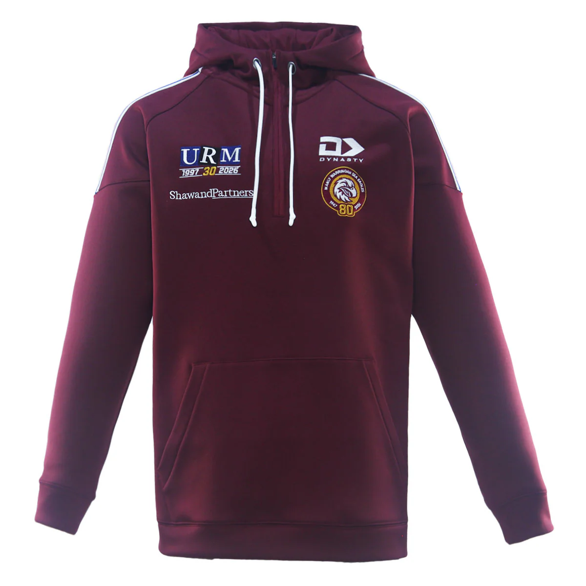 Manly Warringah Sea Eagles Mens 2026 1/4 Zip Hoodie