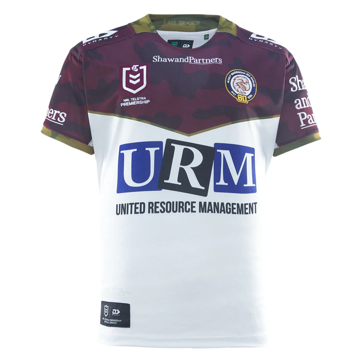 Manly Warringah Sea Eagles Mens 2026 Anzac Round Jersey