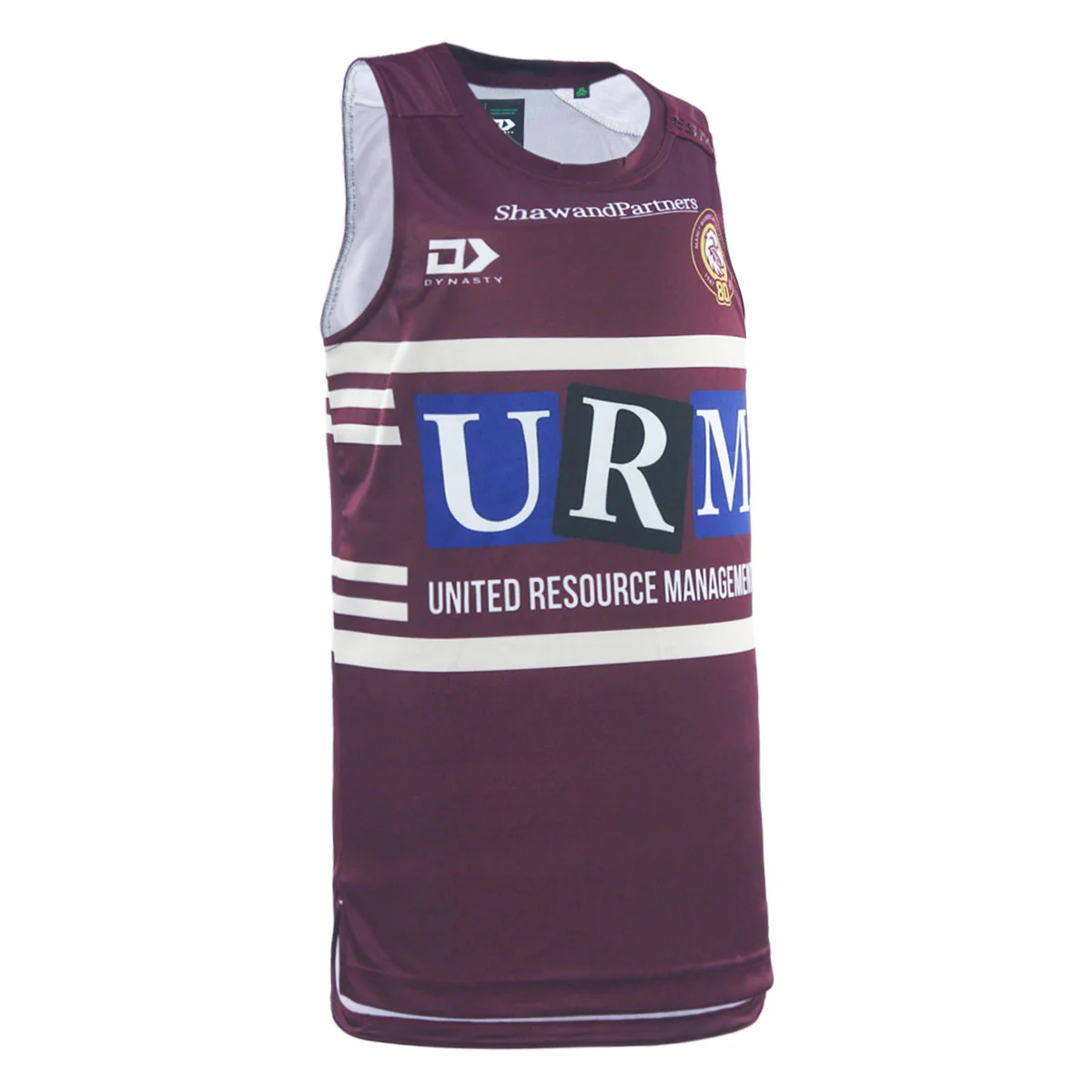 Manly Warringah Sea Eagles Mens 2026 Training Singlet Maroon - Image 3