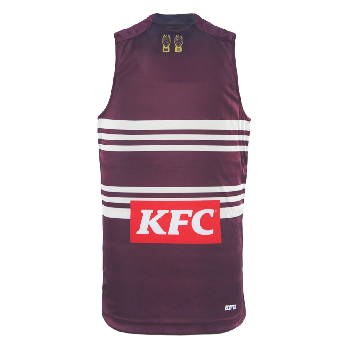 Manly Warringah Sea Eagles Mens 2026 Training Singlet Maroon - Image 4