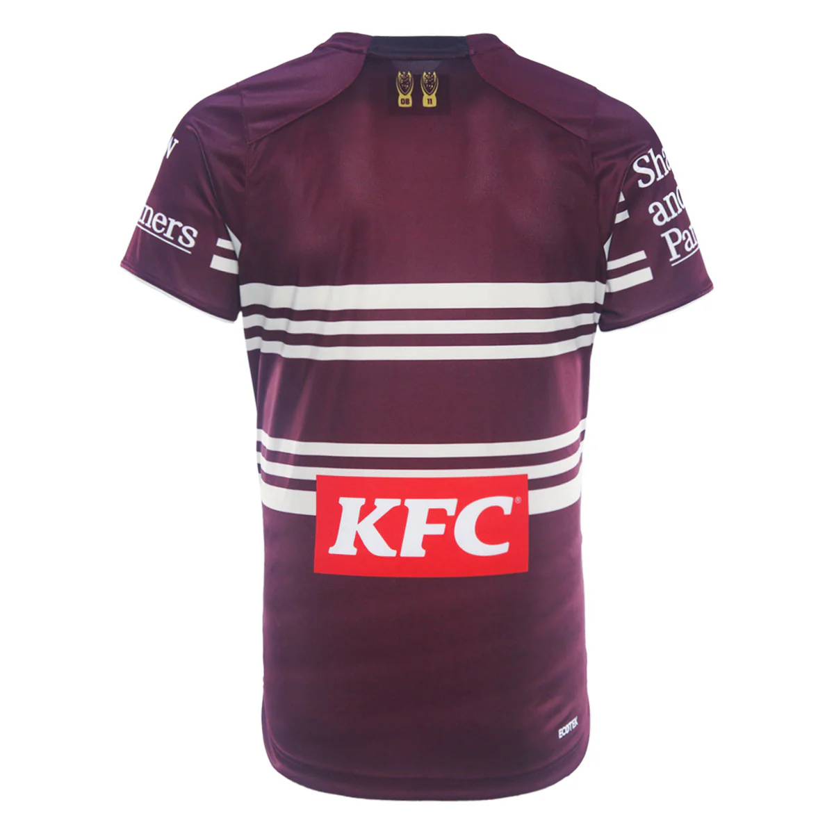 Manly Warringah Sea Eagles Mens 2026 Training Tee Maroon - Image 4