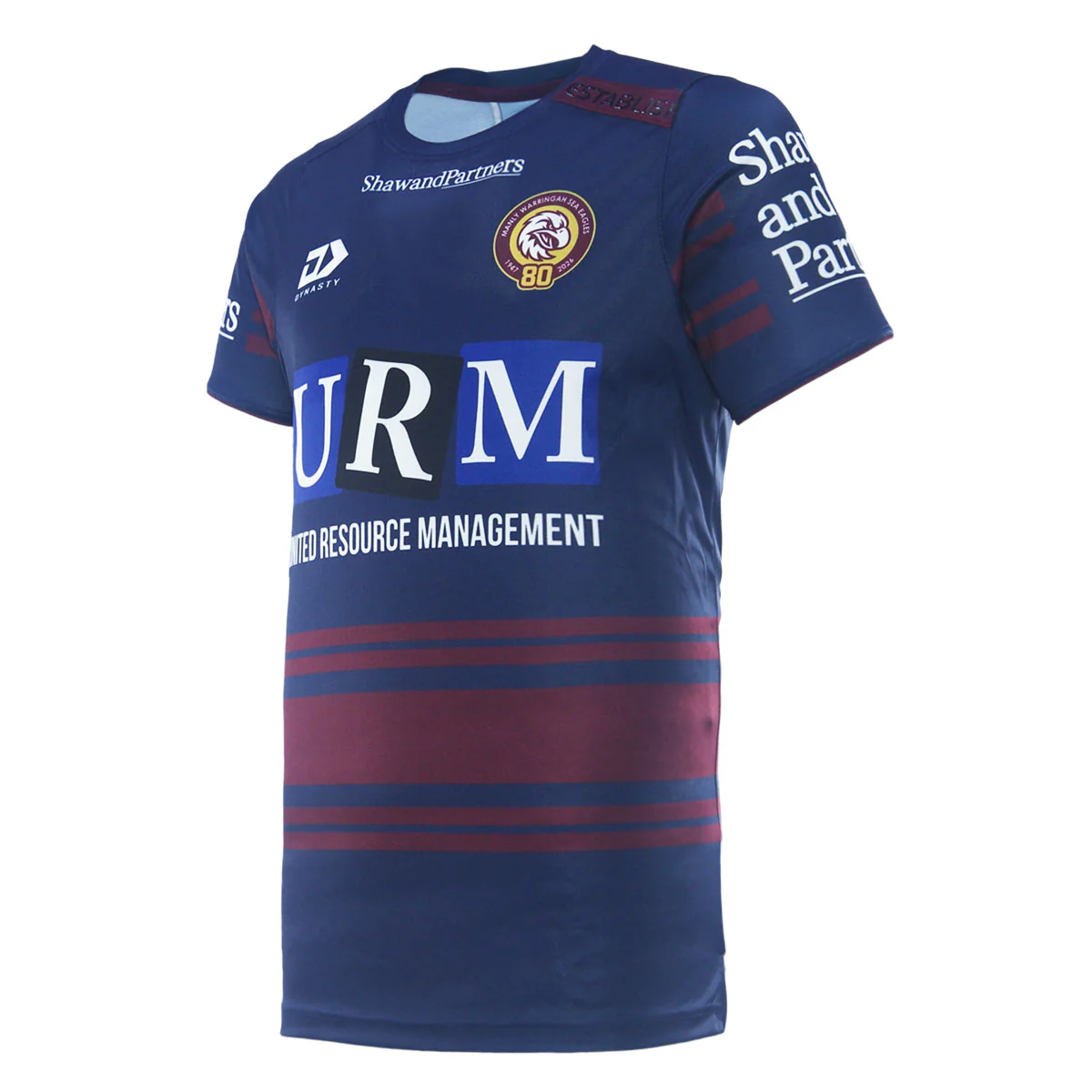 Manly Warringah Sea Eagles Mens 2026 Training Tee Navy - Image 2