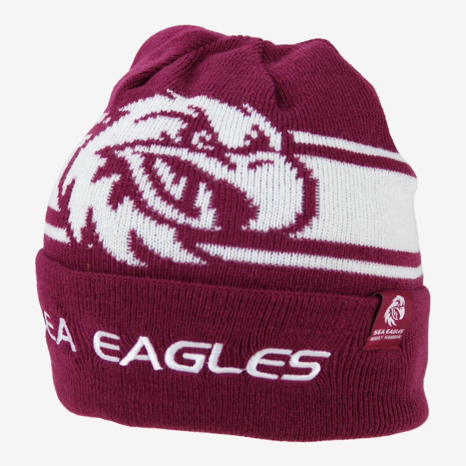 Manly Warringah Sea Eagles Transform Reversible Beanie - Image 3