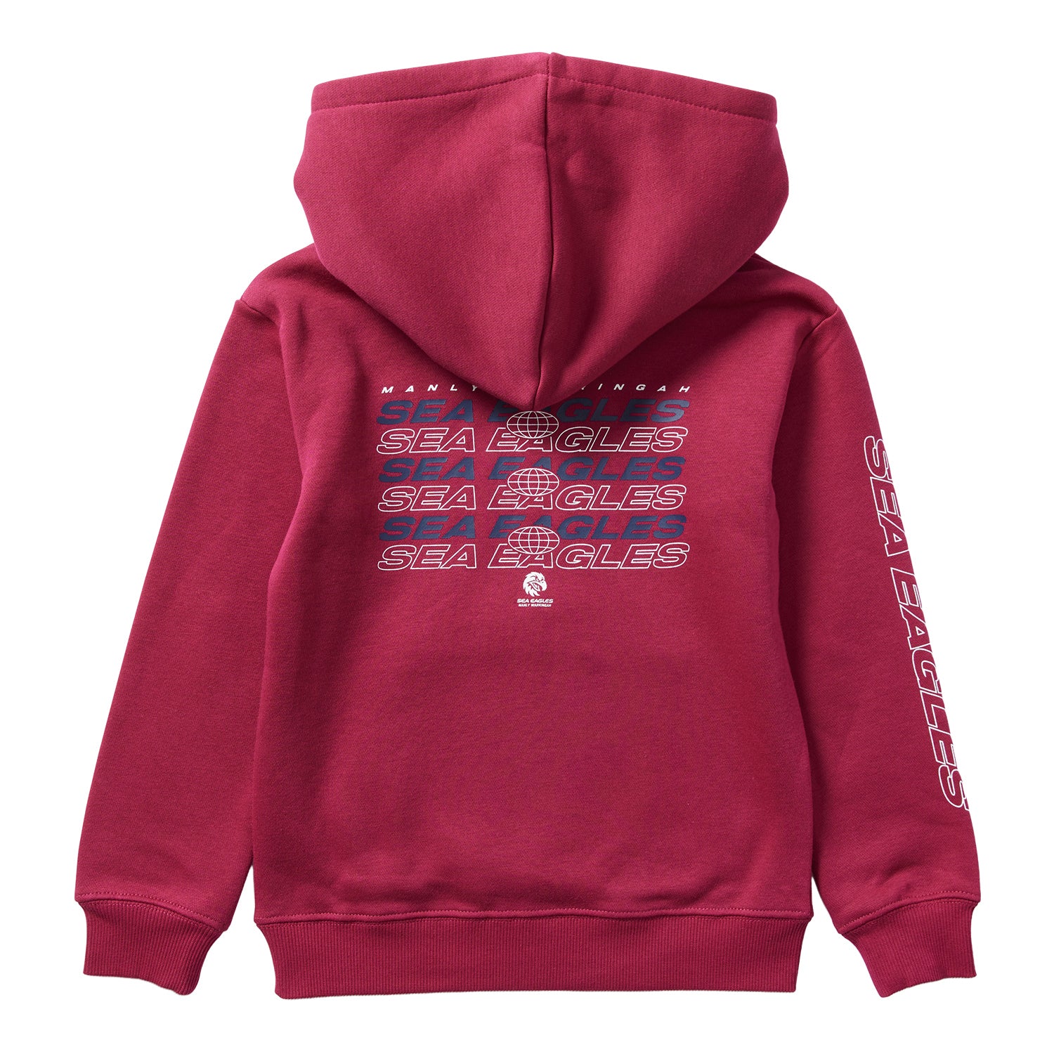 Manly Warringah Sea Eagles Youth Club Hoodie - Image 2