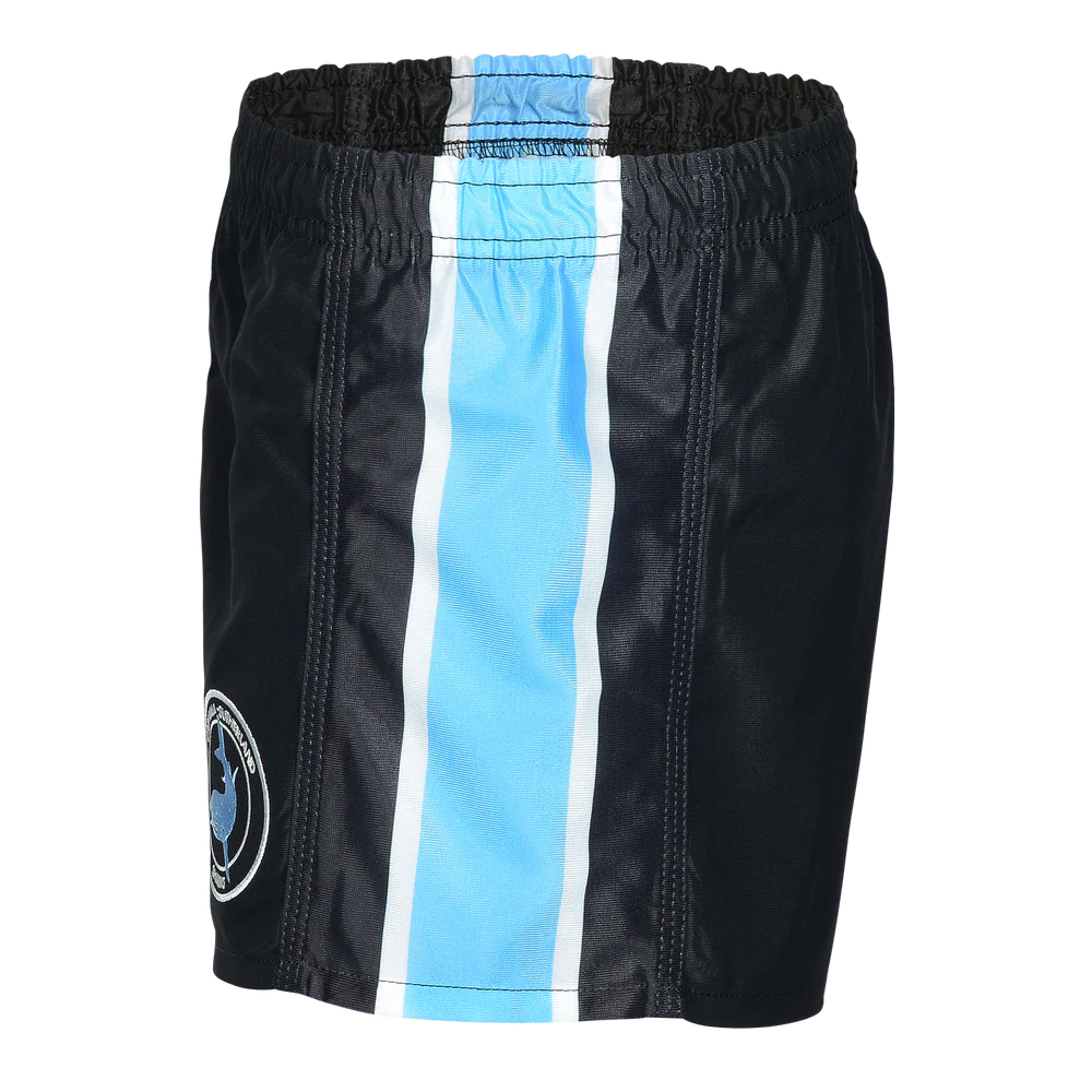 Sharks Adult Retro Shorts - Image 2
