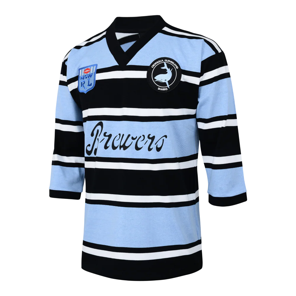 Sharks Mens 1990 Pre Season Retro Jersey