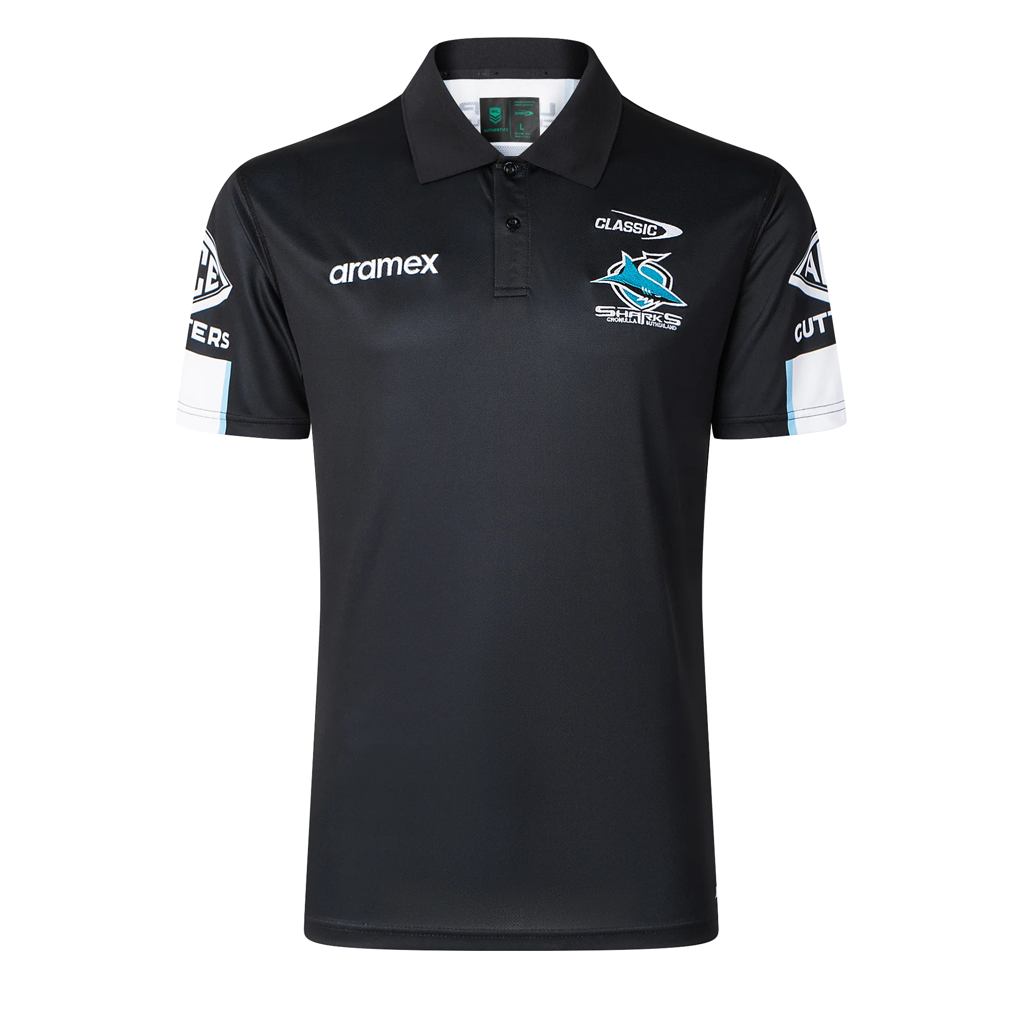 Cronulla Sharks Mens 2026 Media Polo