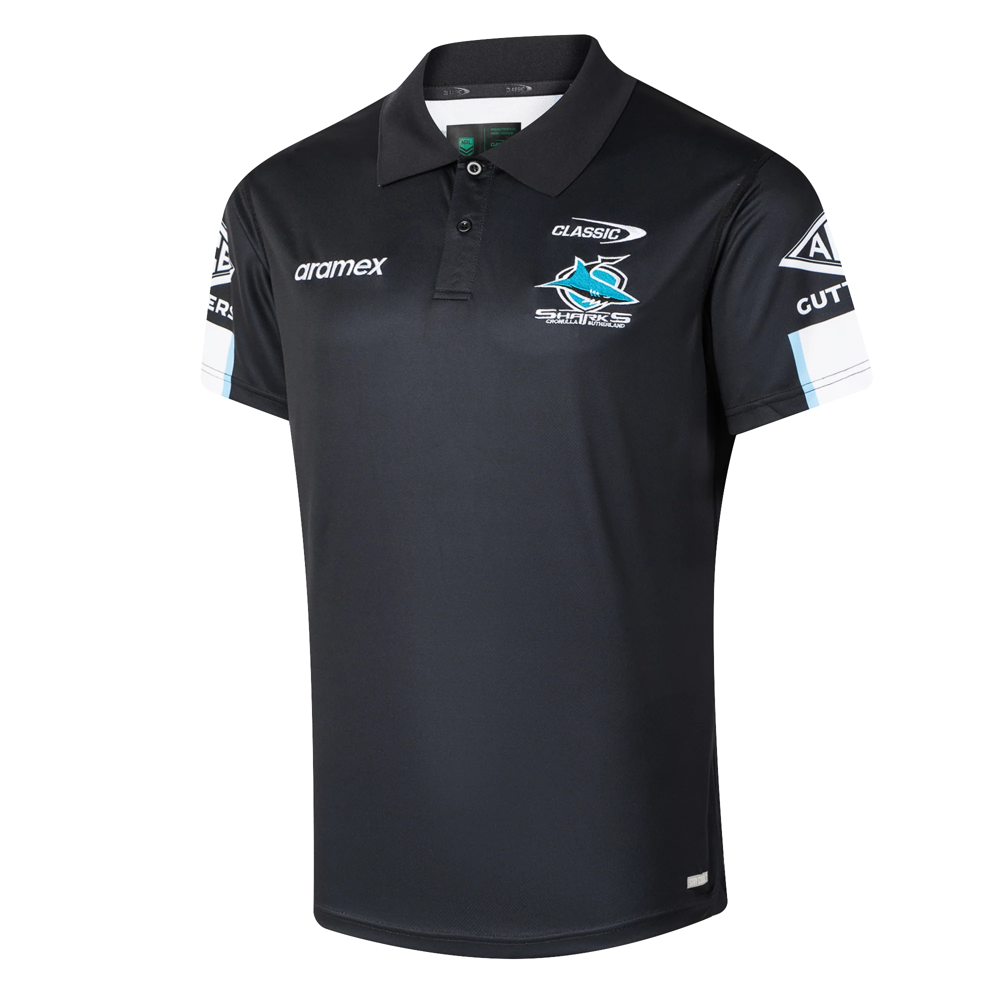 Cronulla Sharks Mens 2026 Media Polo - Image 2