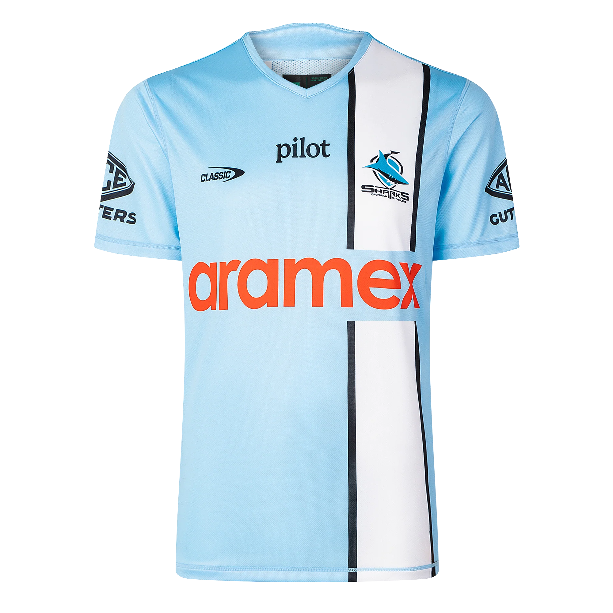 Cronulla Sharks Mens 2026 Pro Training Tee Blue