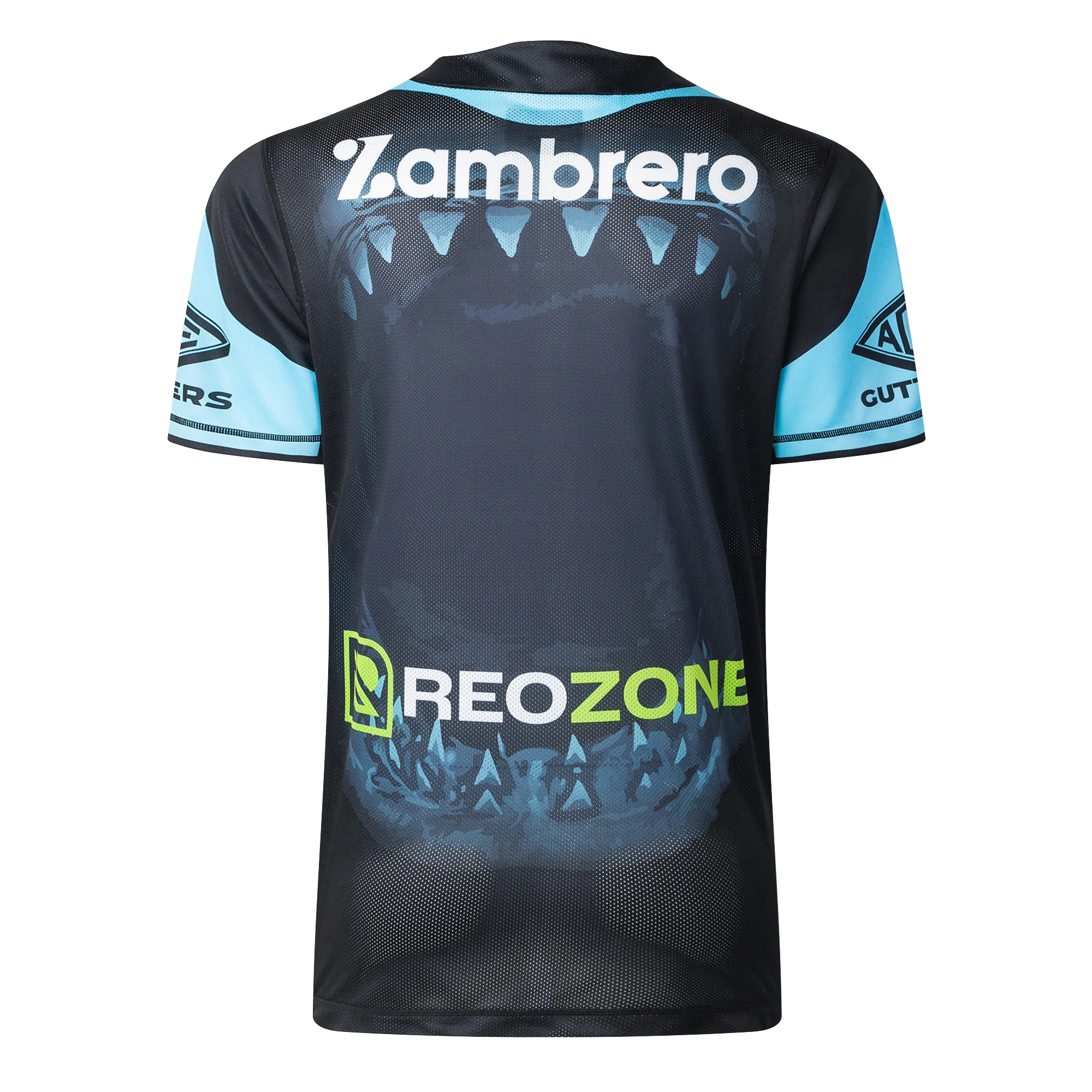 Cronulla-Sutherland Sharks Mens 2026 Pro Warm Up Tee - Image 3