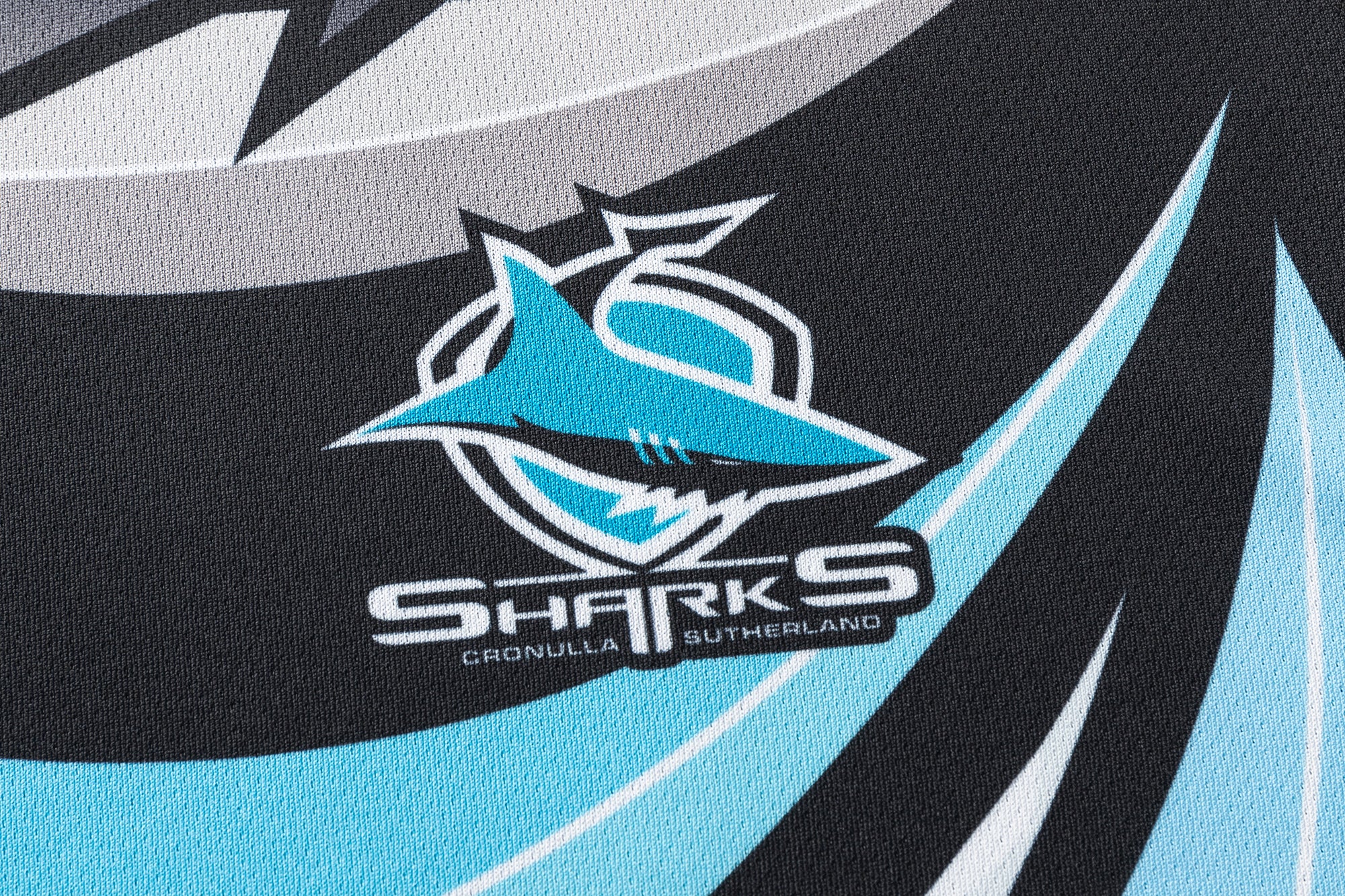 Cronulla-Sutherland Sharks Mens 2026 Pro Warm Up Tee - Image 4