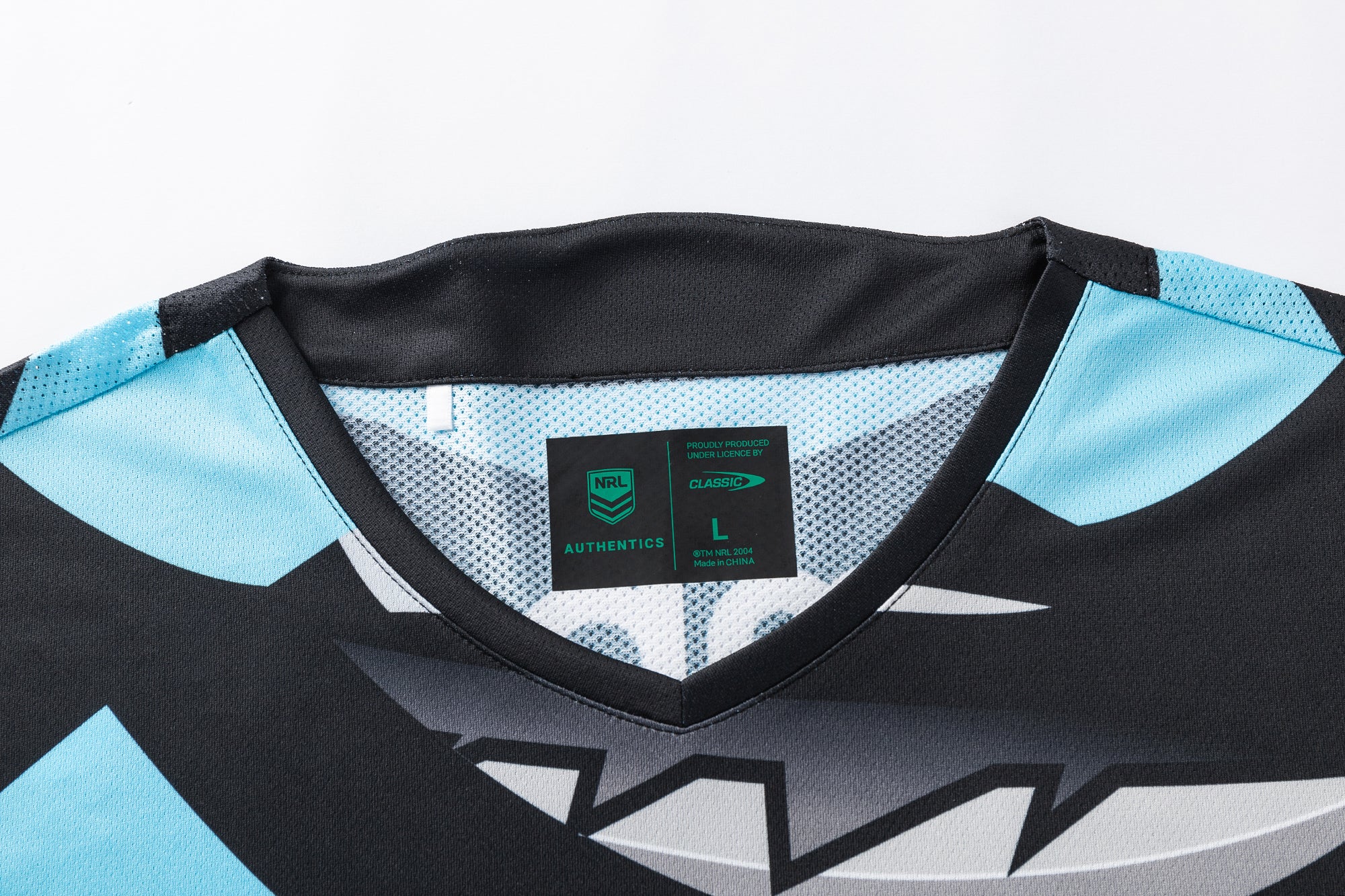 Cronulla-Sutherland Sharks Mens 2026 Pro Warm Up Tee - Image 5