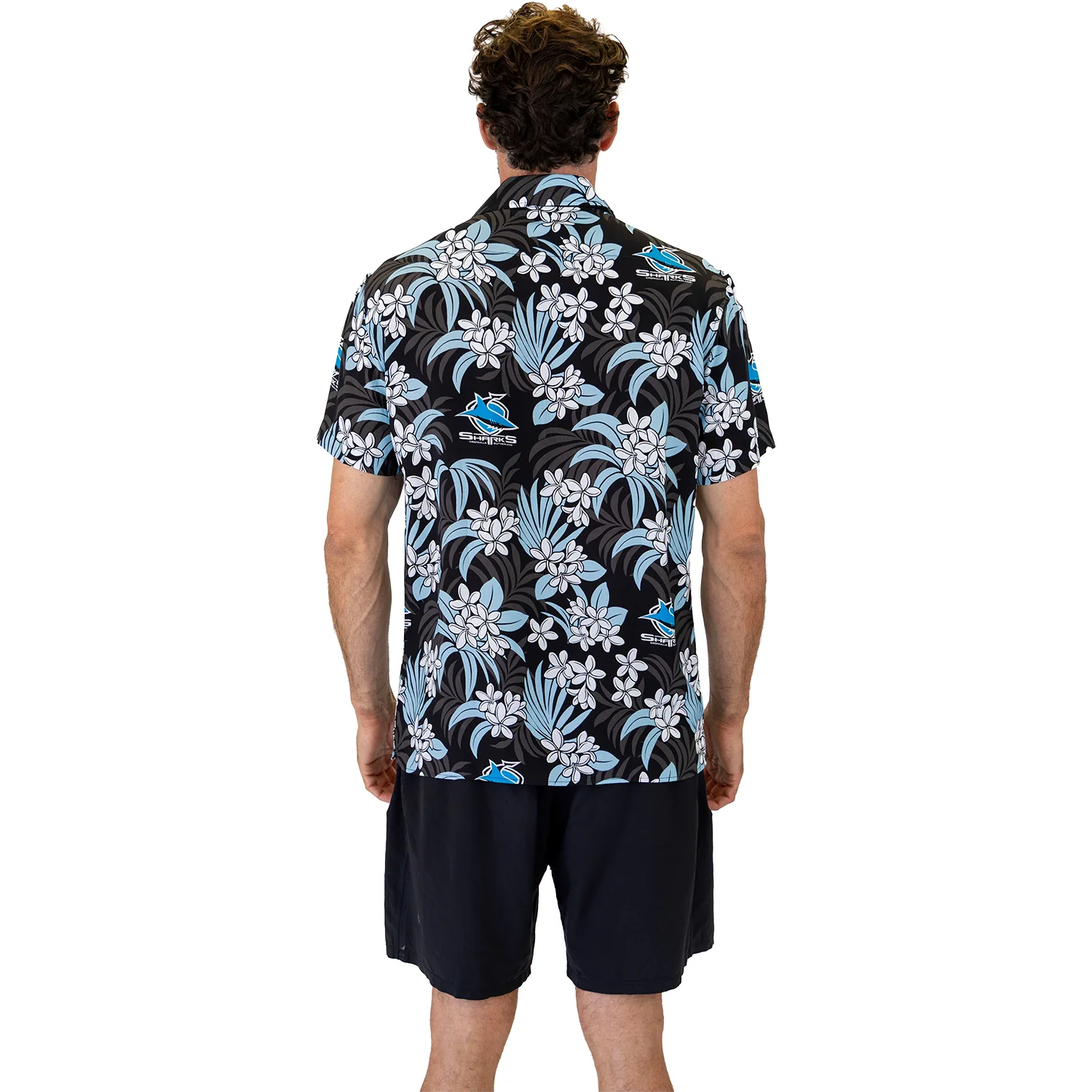 Sharks Reef Hawaiian Shirt Mens - Image 2