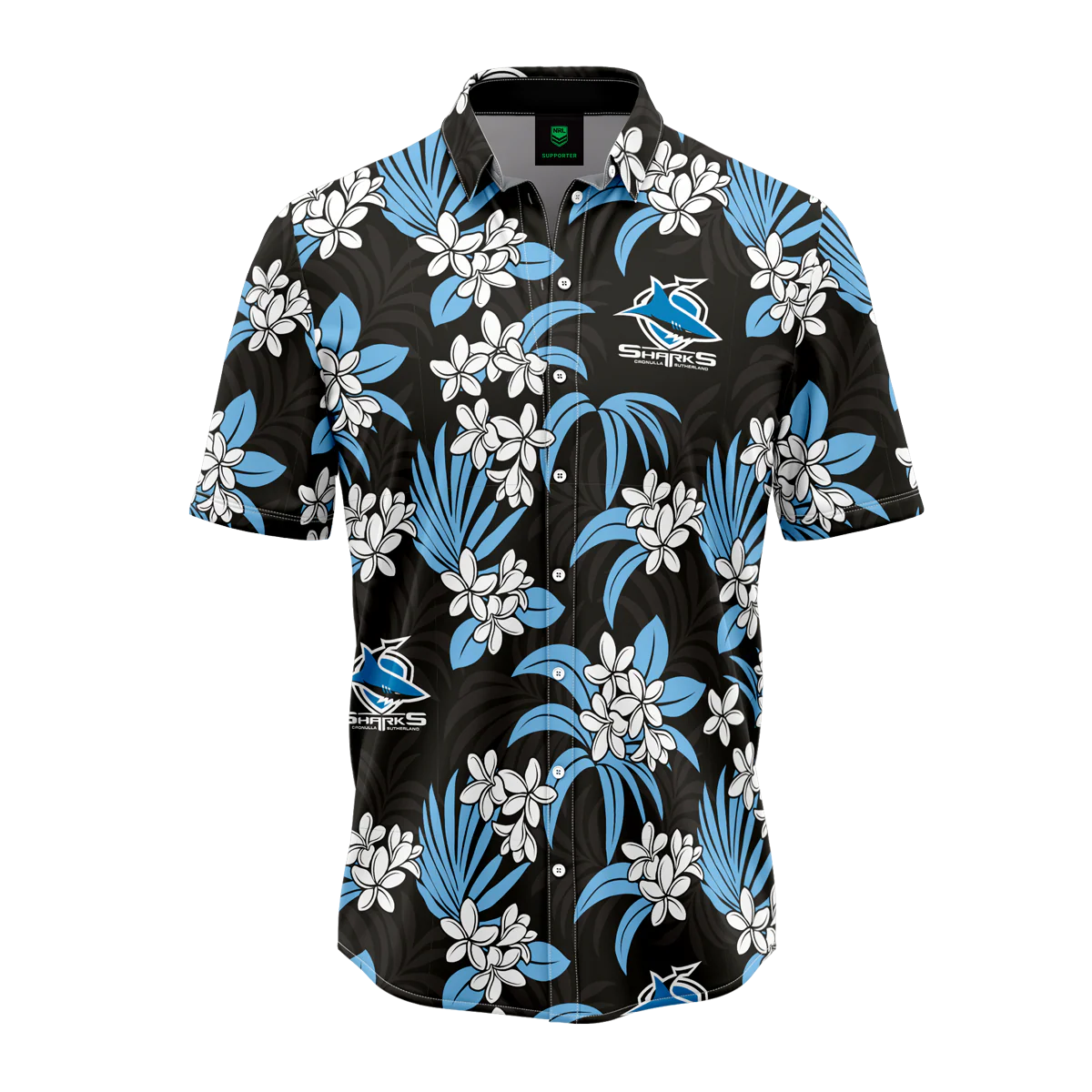 Sharks Reef Hawaiian Shirt Mens - Image 3