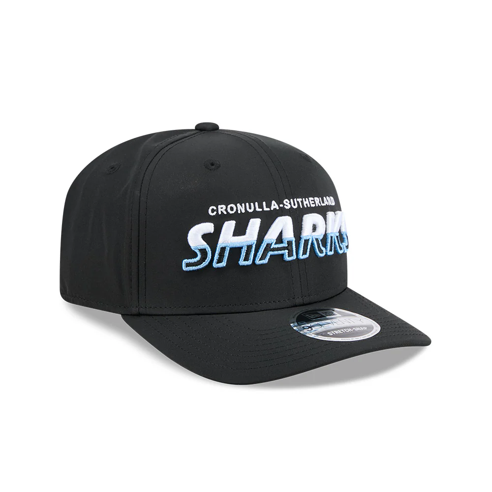 Cronulla-Sutherland Sharks Split Script 9Seventy Cap - Image 7
