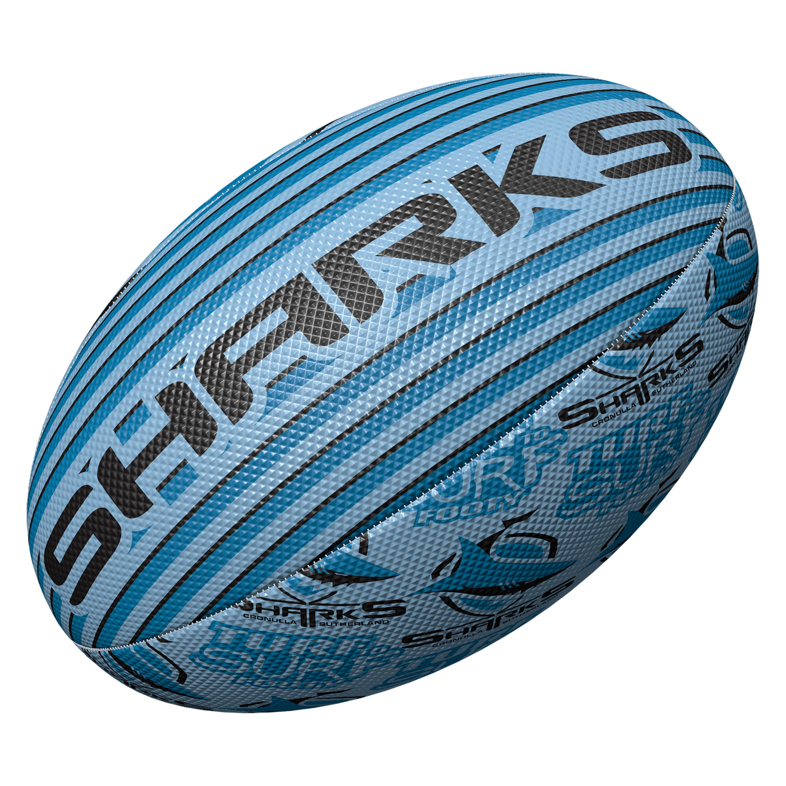 Cronulla-Sutherland Sharks Surf To Turf Ball Size 3 - Image 2