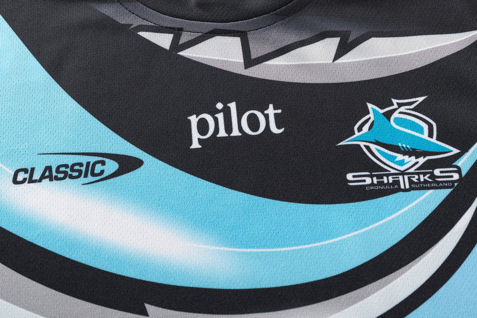 Cronulla-Sutherland Sharks Youth 2026 Pro Warm Up Tee - Image 4