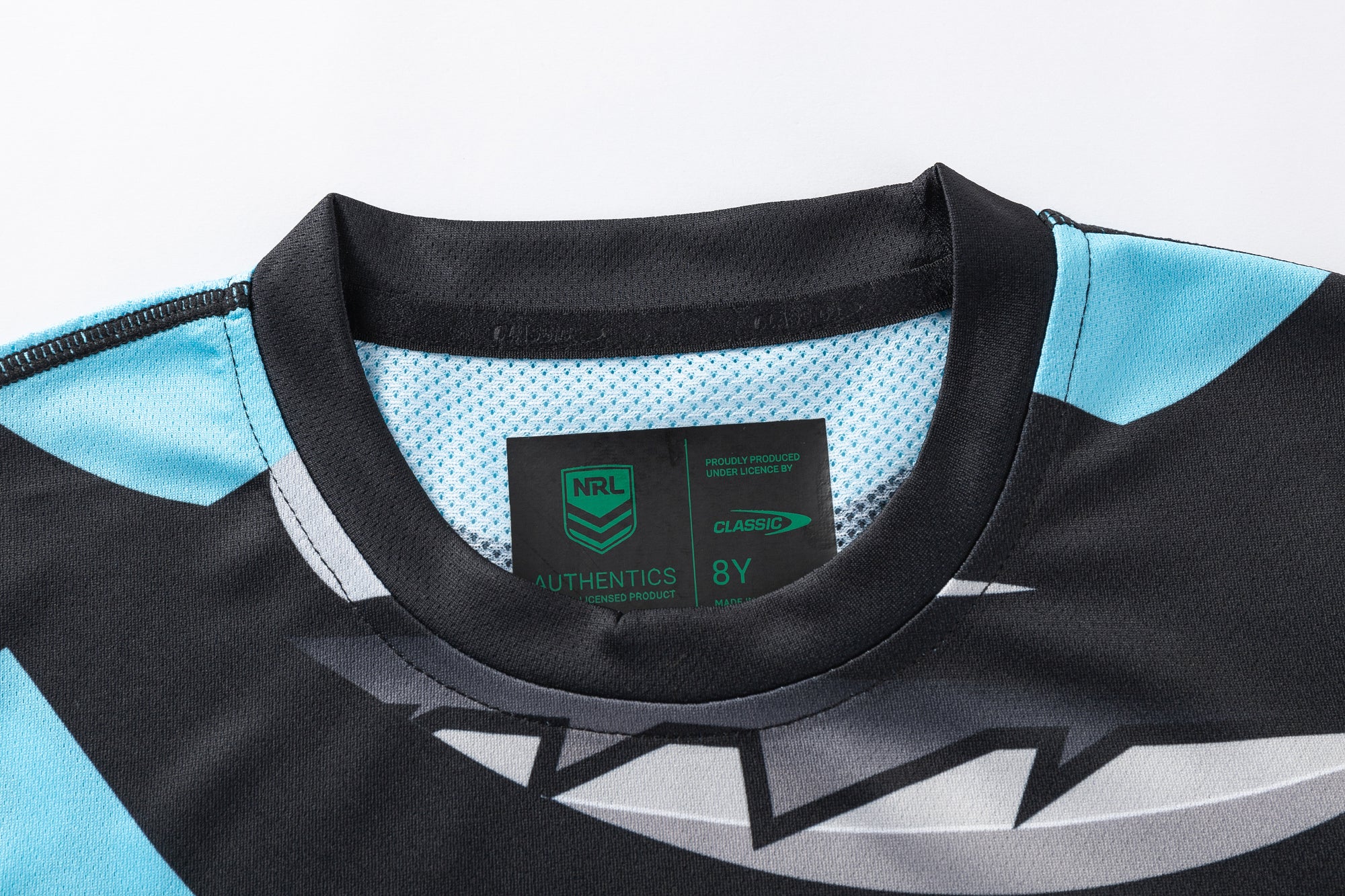Cronulla-Sutherland Sharks Youth 2026 Pro Warm Up Tee - Image 5