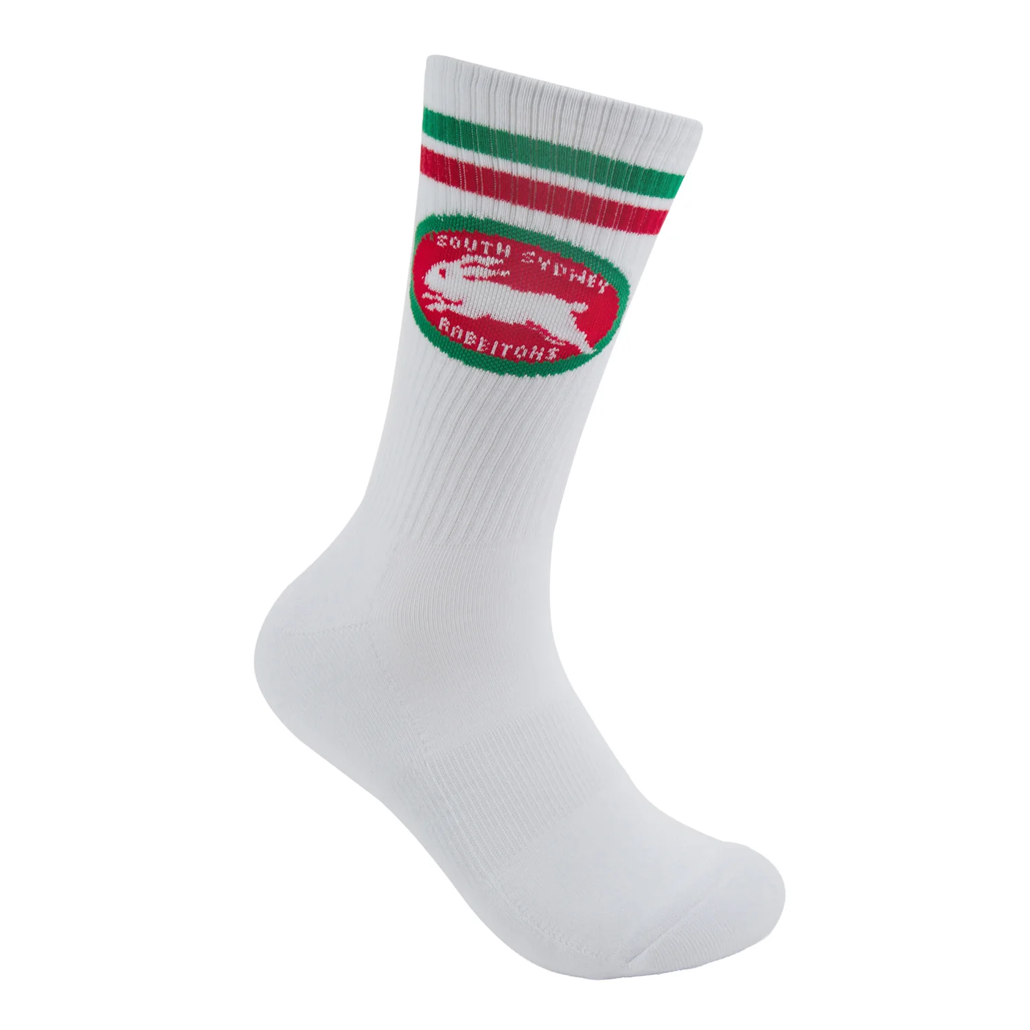 South Sydney Rabbitohs Retro Sneaker Sock 2 Pack - Image 5
