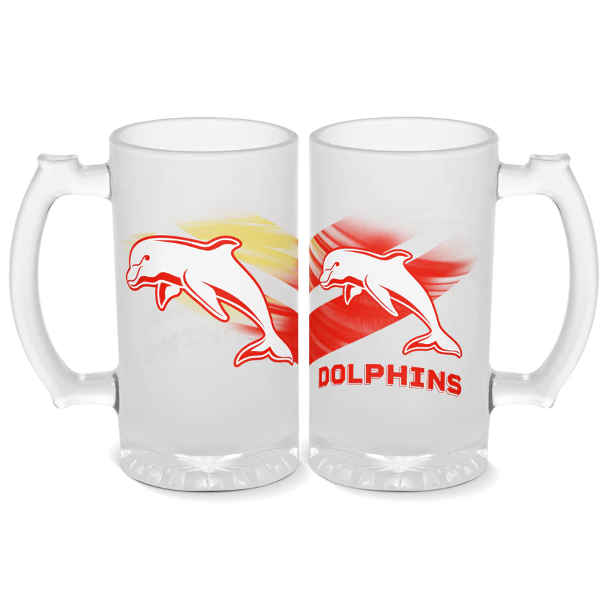 Dolphins Stein Frosted 500ml