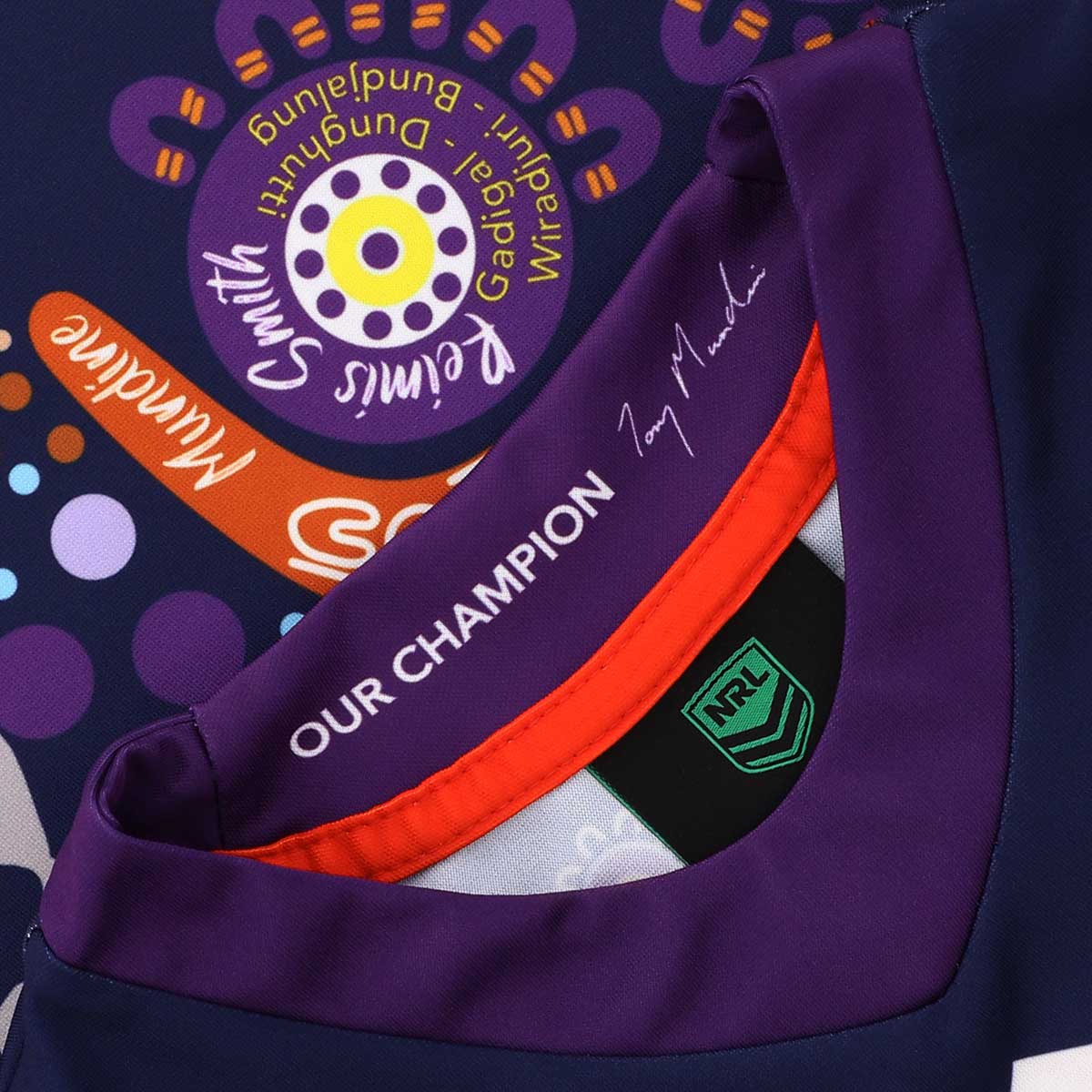 Melbourne Storm 2024 Mens Replica Indigenous Jersey - Image 3