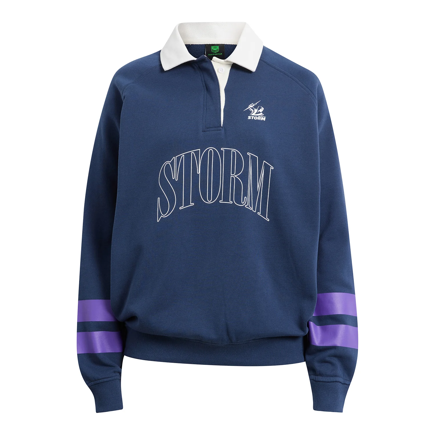 Melbourne Storm Womens Rugby Polo Fleece