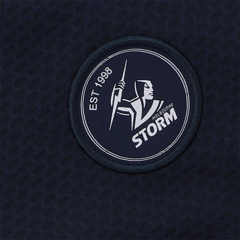 Melbourne Storm 2025 Mens Leisure Tech Fleece HZ - Image 3