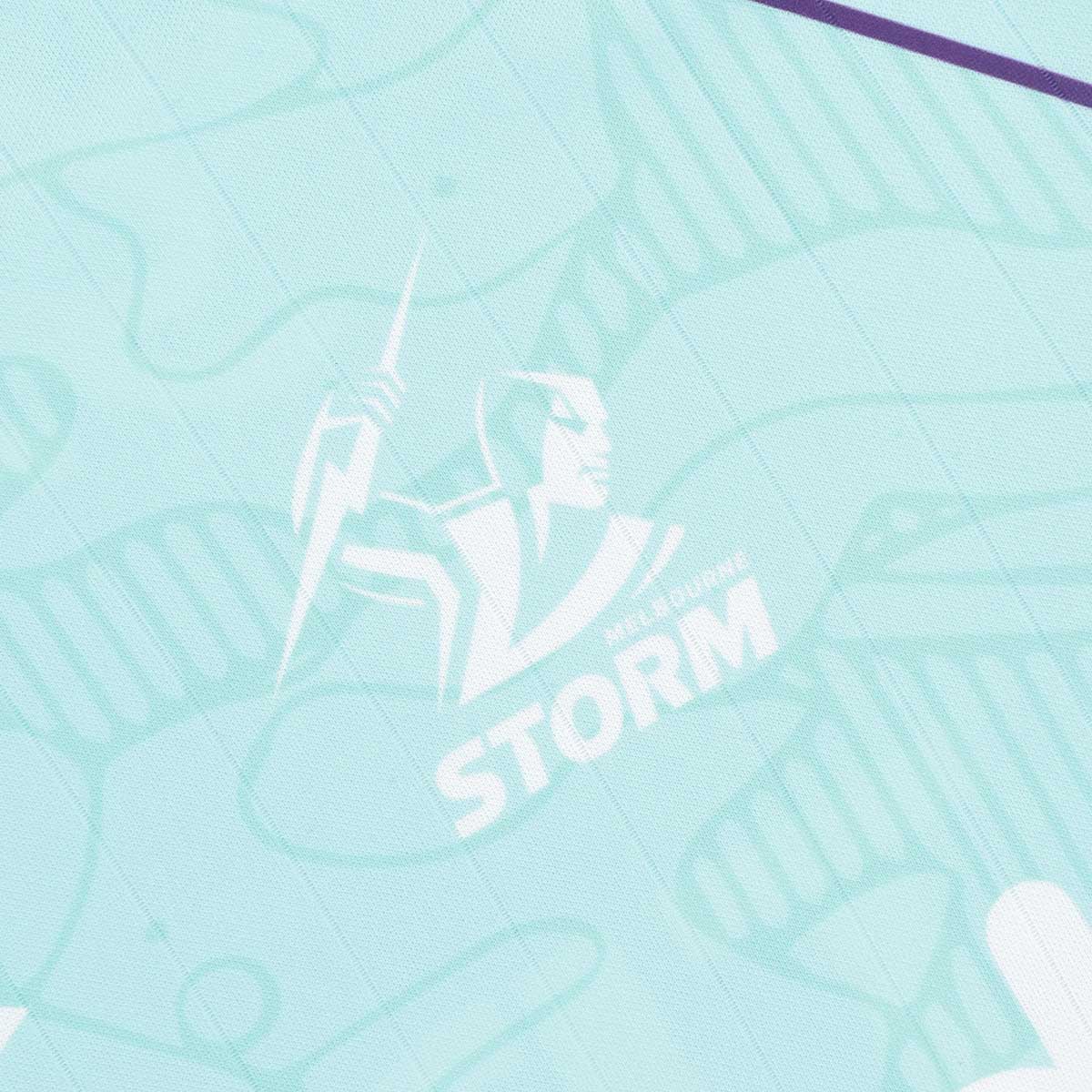 Melbourne Storm Mens 2026 Training Tee Teal - Image 3