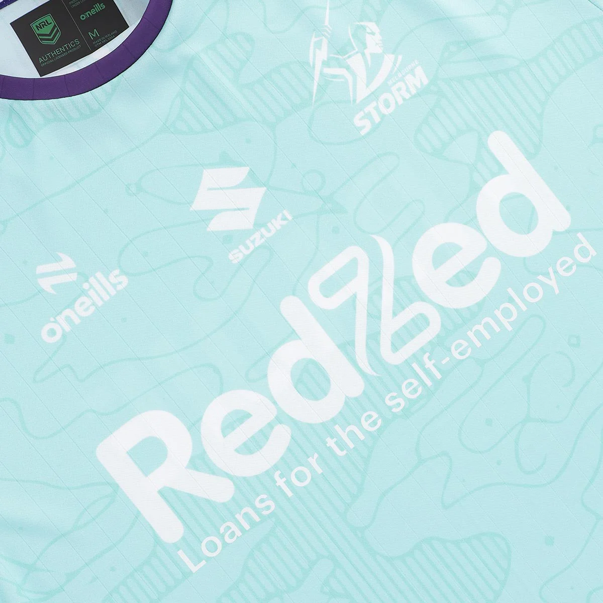 Melbourne Storm Mens 2026 Training Tee Teal - Image 4