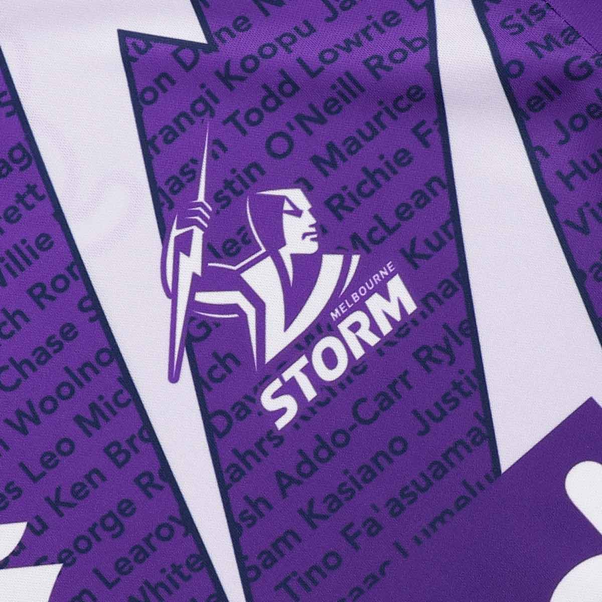 Melbourne Storm Mens 2026 Warm Up Tee - Image 4