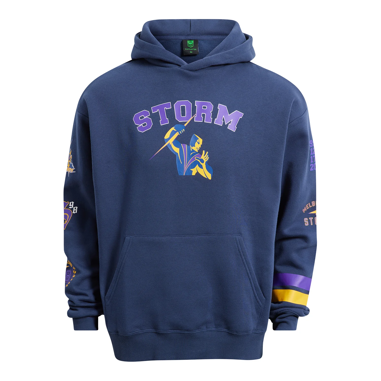 Melbourne Storm Mens Club Hoodie