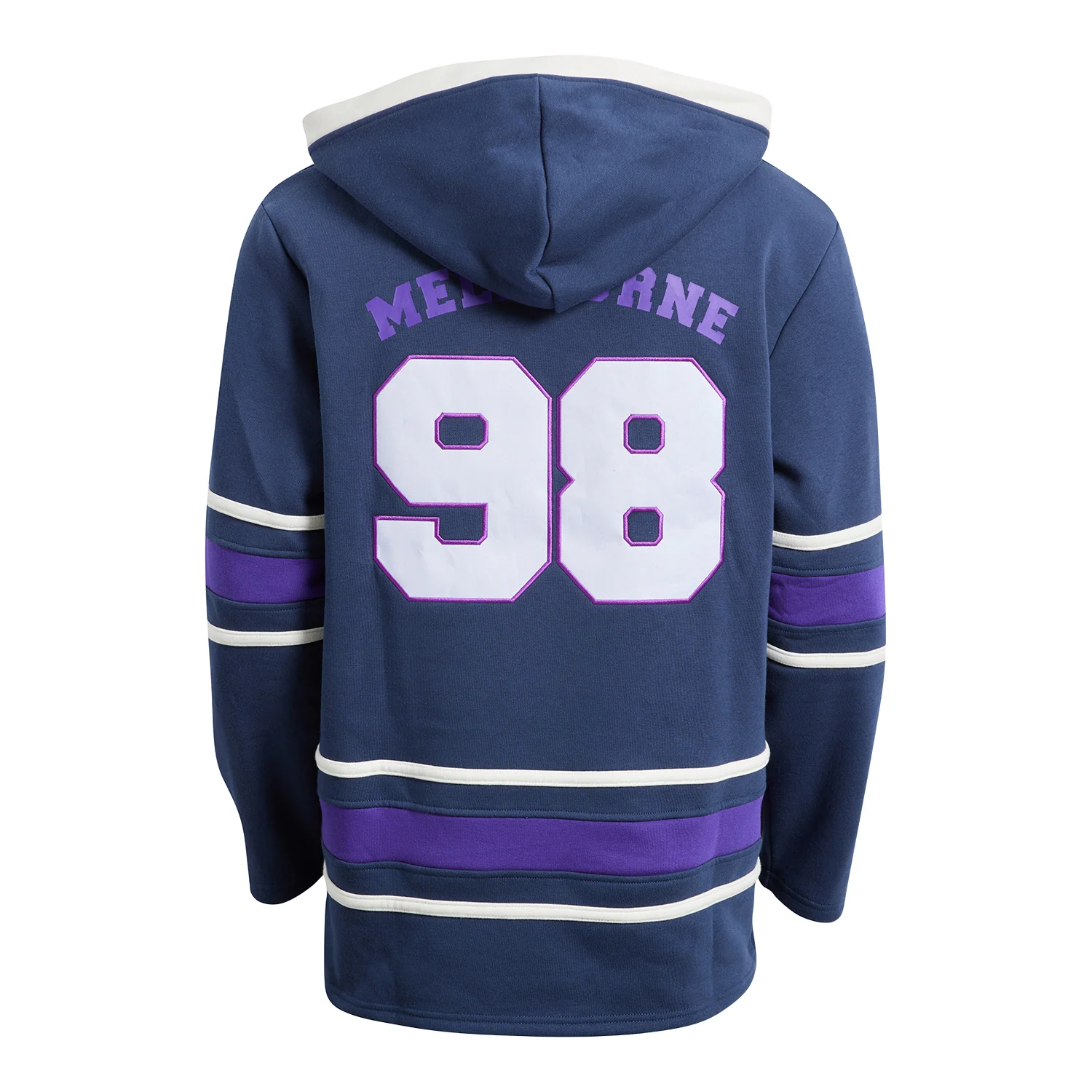 Melbourne Storm Mens Hockey Lace Up Hoodie - Image 2