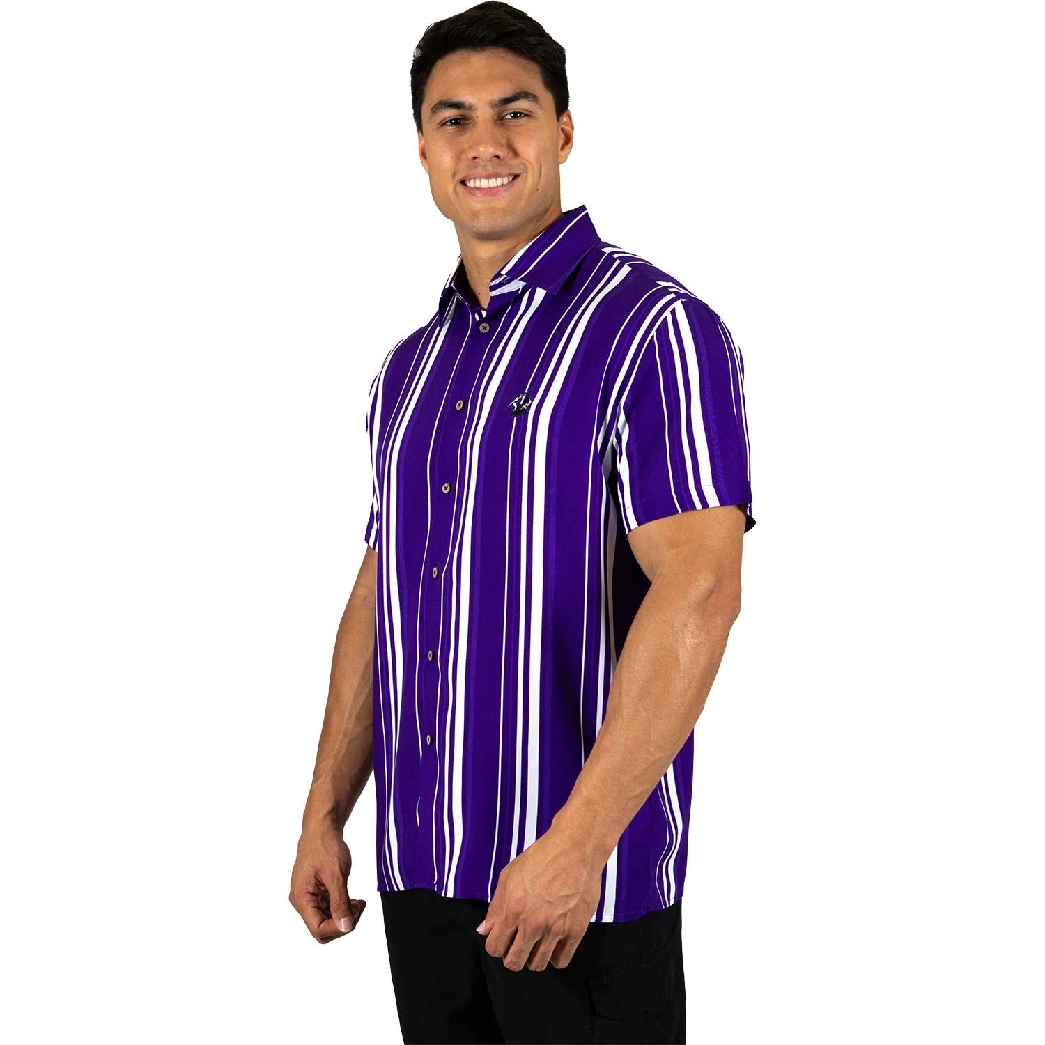 Melbourne Storm Mens Sorrento Party Shirt - Image 3