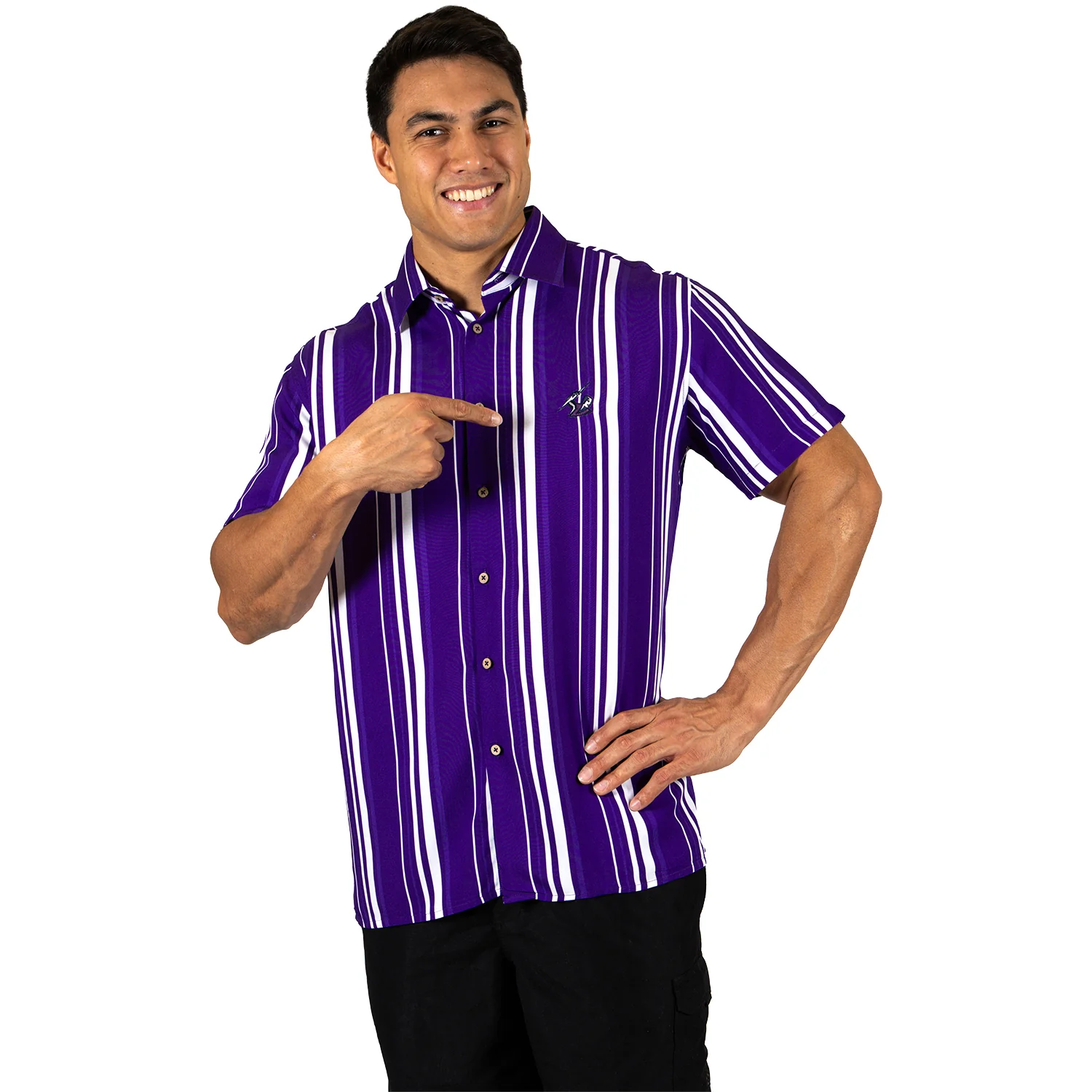 Melbourne Storm Mens Sorrento Party Shirt - Image 6