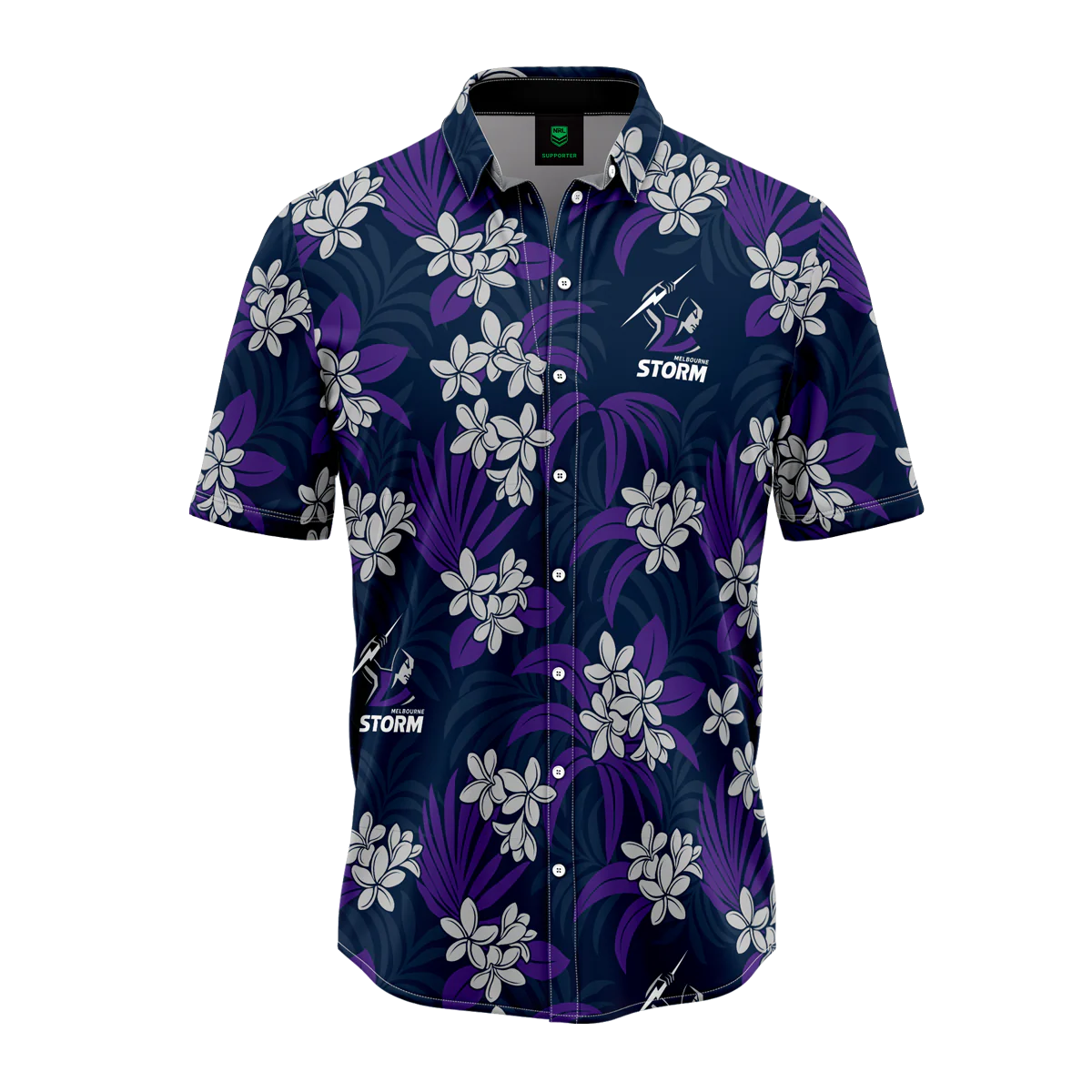 Storm Reef Hawaiian Shirt Mens - Image 3