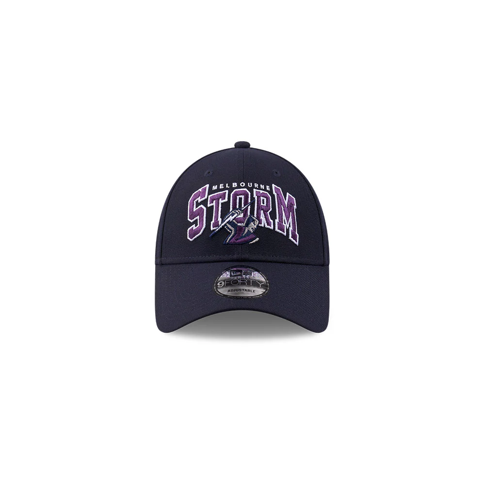 Melbourne Storm Youth 9Forty Logo Arch Cap - Image 3